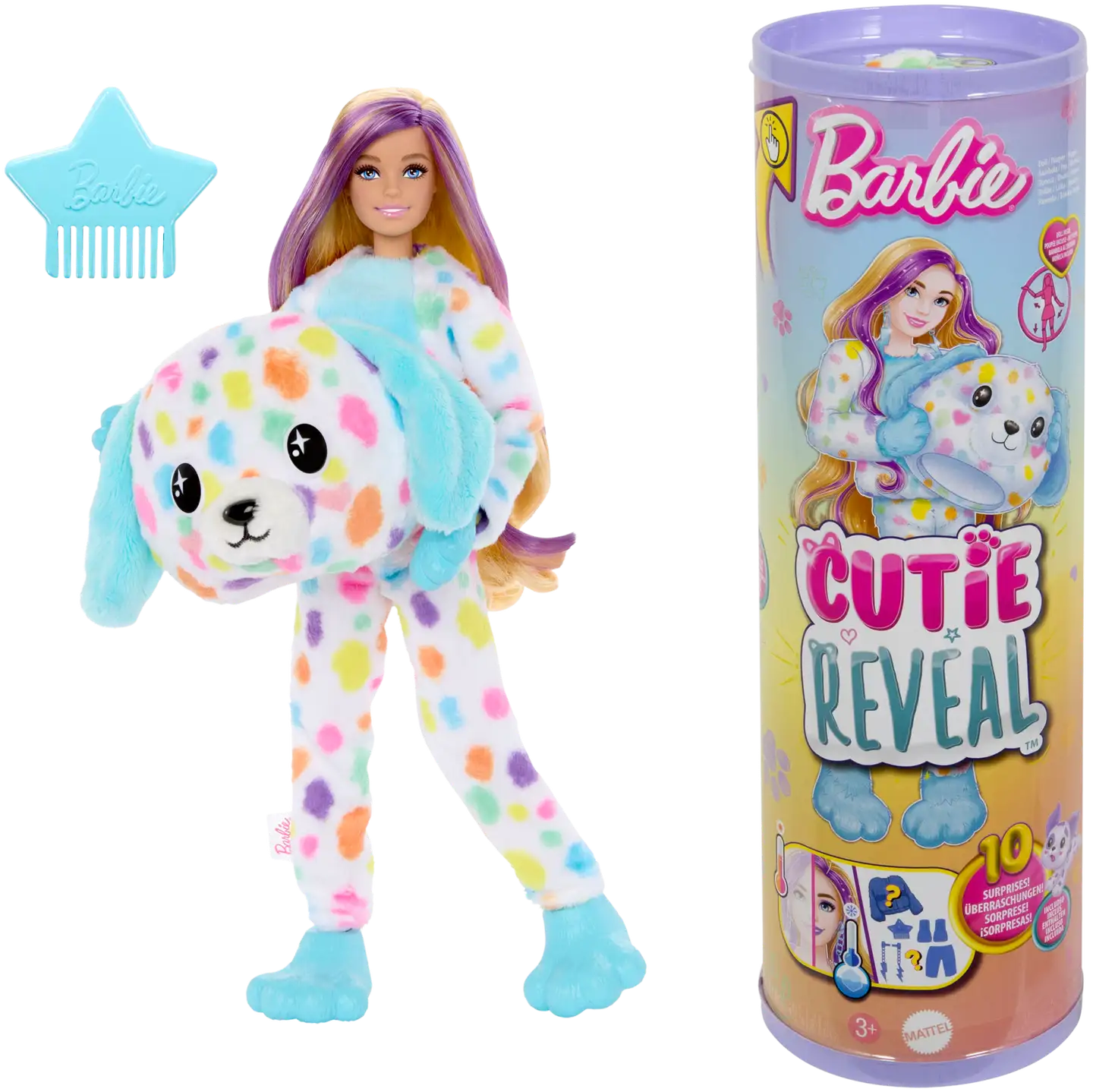 Barbie Cutie Reveal Color Dreams -muotinukke - 4