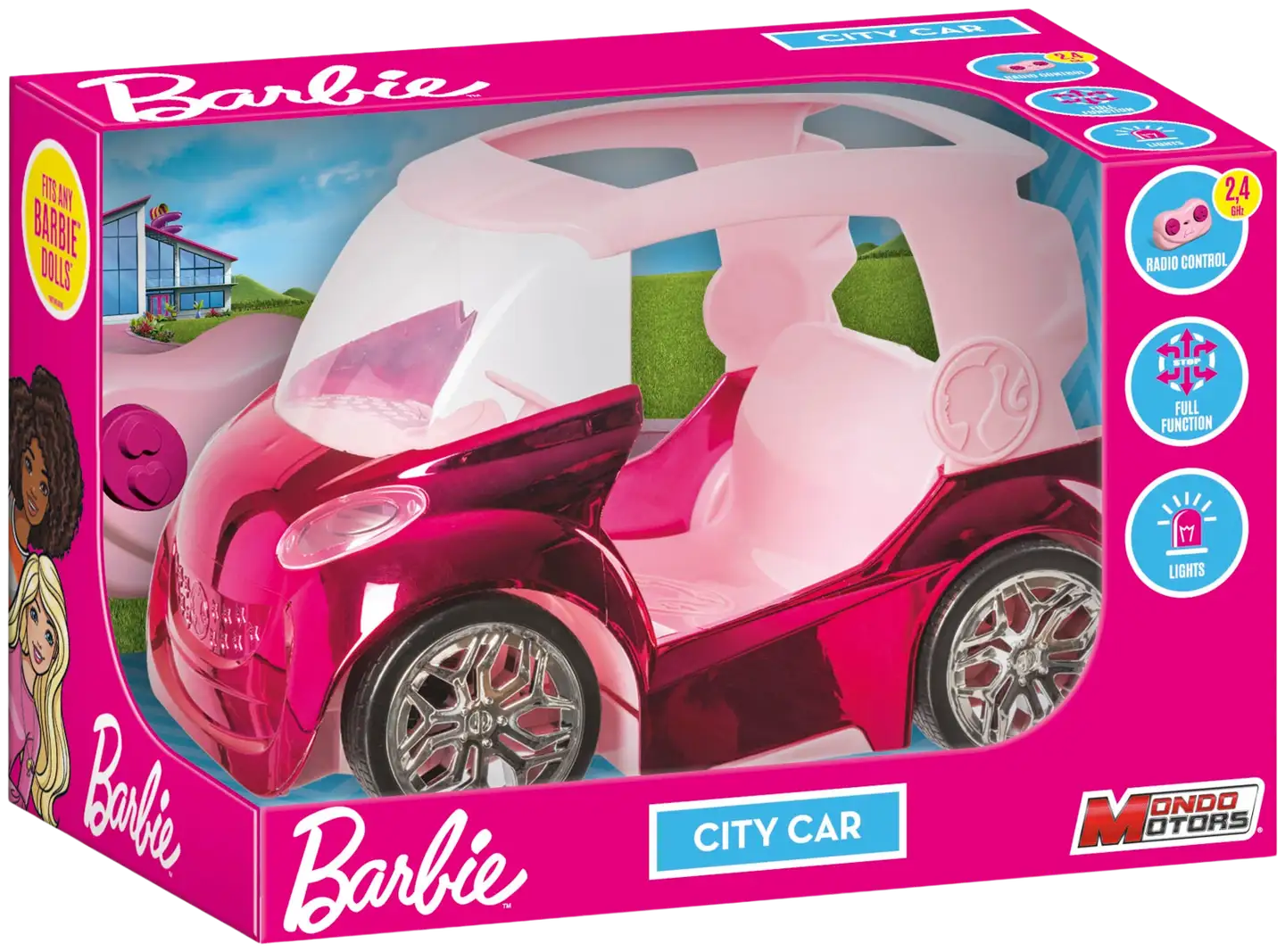 Barbie City Car Rc-Auto - 5