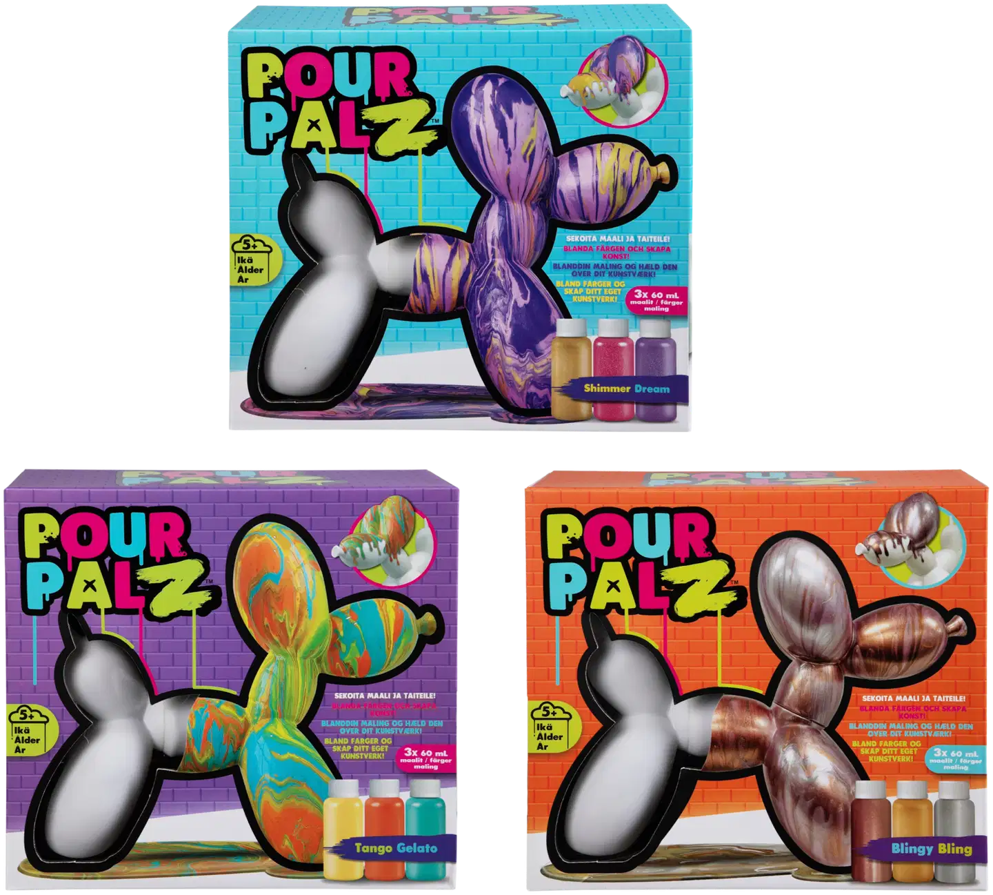 Pour Palz askartelu Balloon Dog - 1