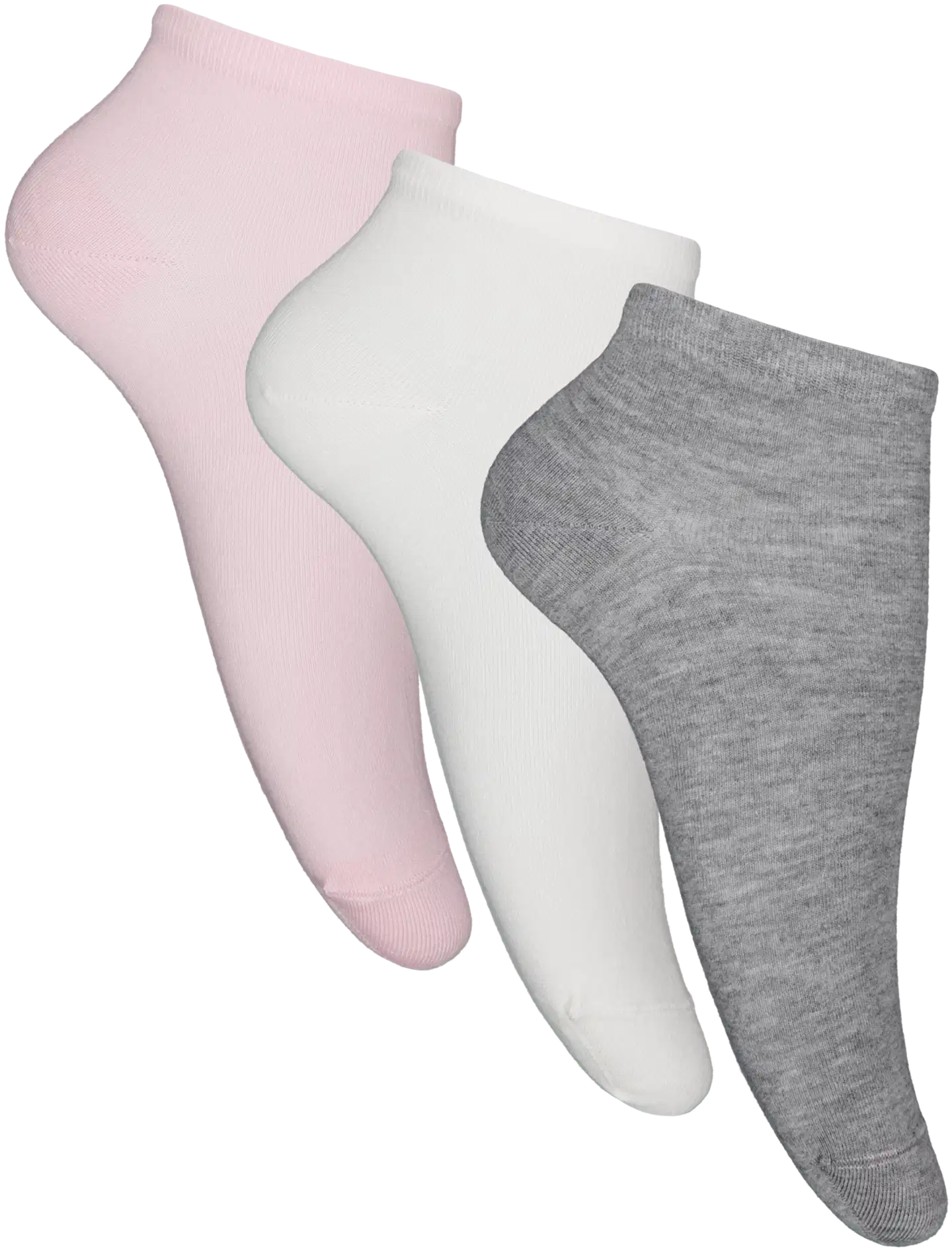 Vogue naisten sukat Bamboo Sneaker 3-pack - Rosewater - 1
