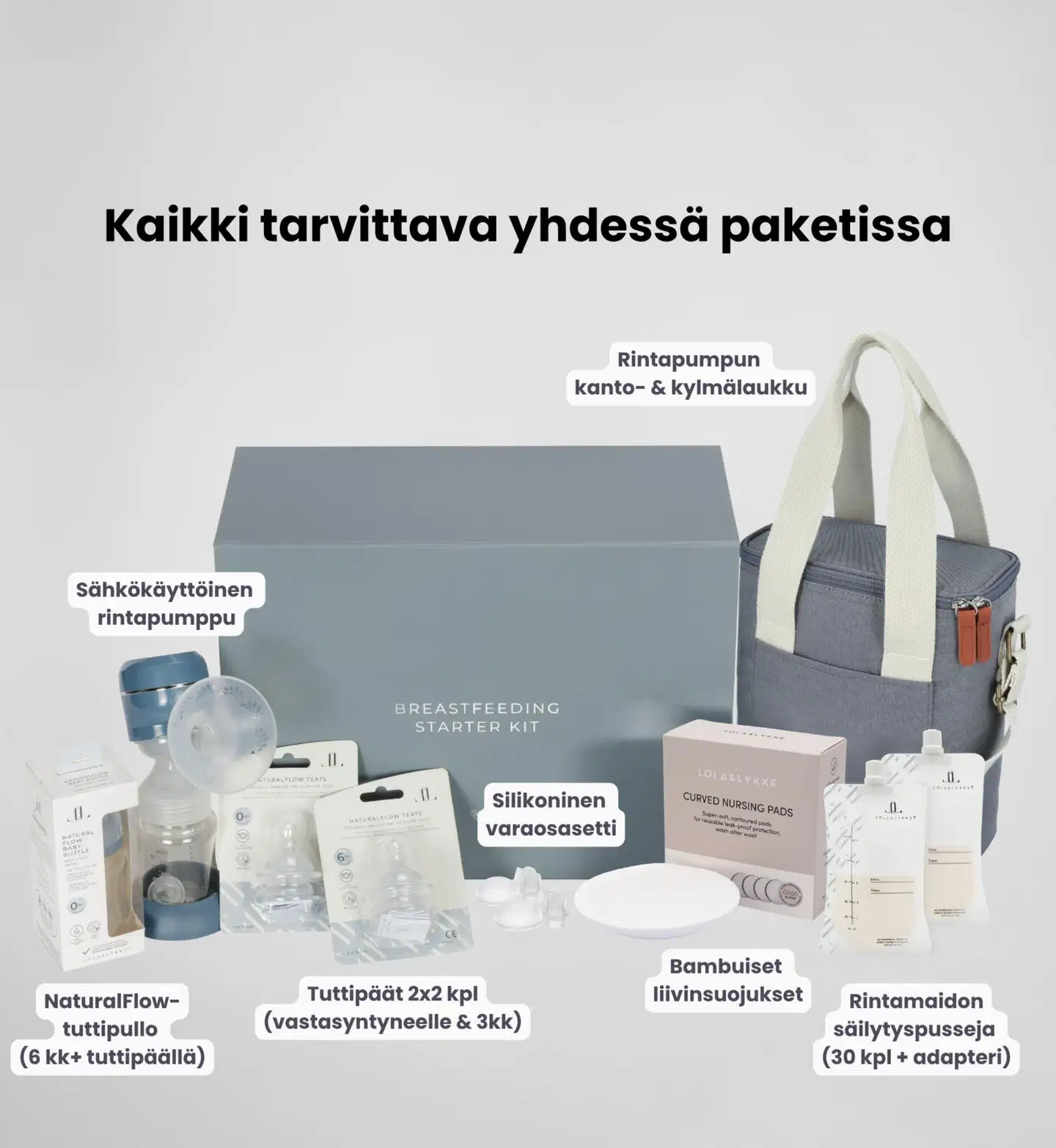 Lola&Lykke imettäjän aloituspakkaus - 3