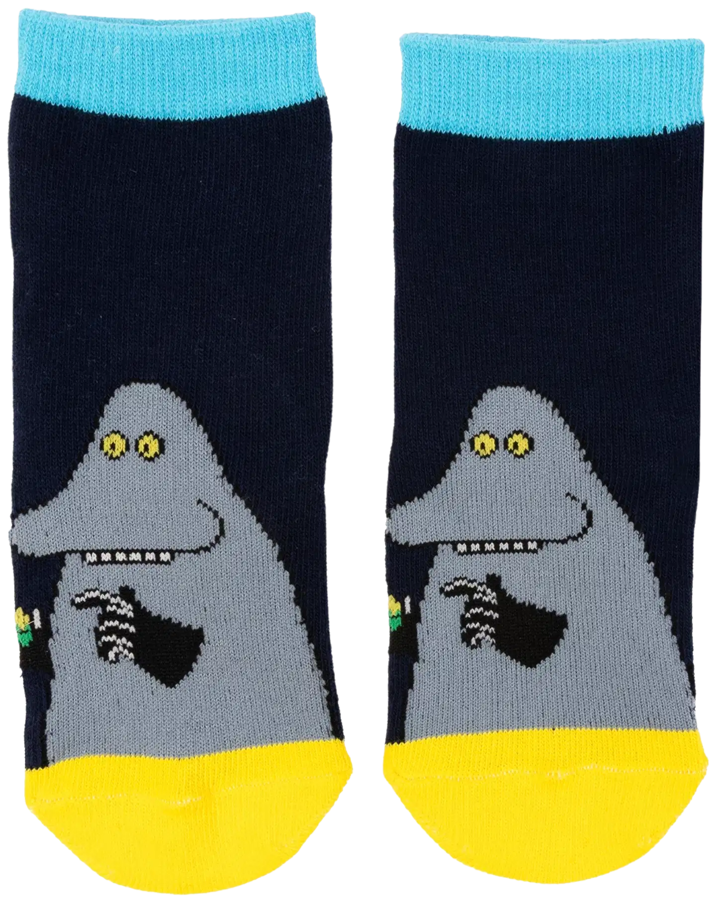 Lasten Sukat Mörkö MKIDS23X - Navy/Keltainen