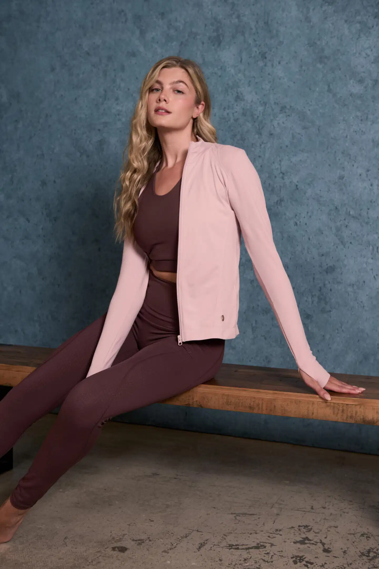 Danskin naisten saumaton treenitakki DPA2603 - burnished lilac - 7