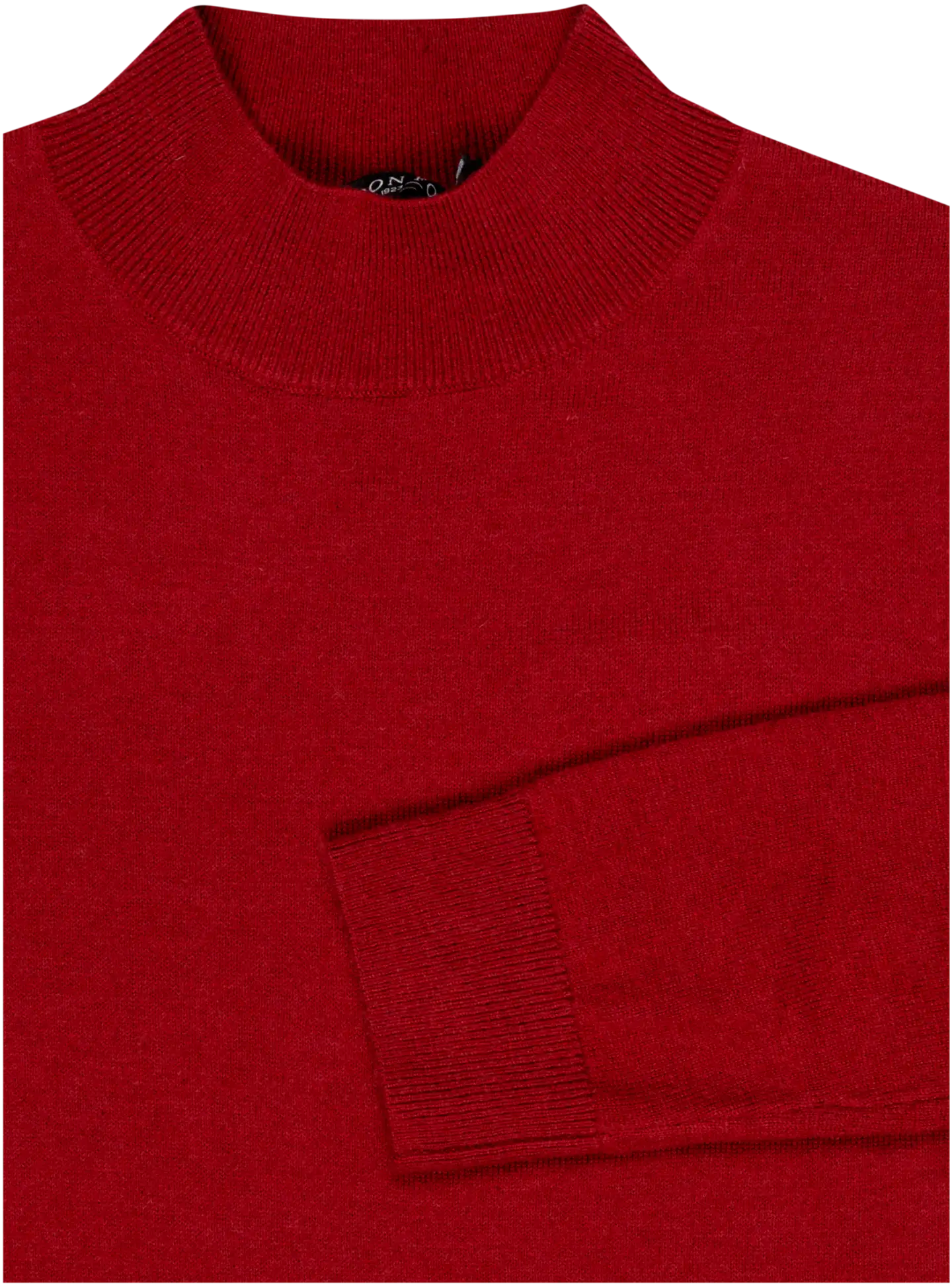 London Fog naisten neulepoolo merinosekoitetta 218L342509 - dark red - 3