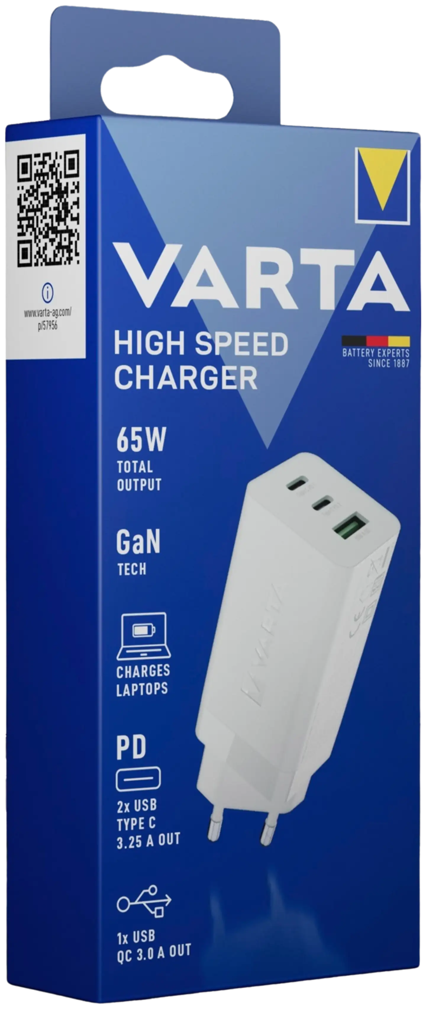 Varta pikalaturi 65W - 3