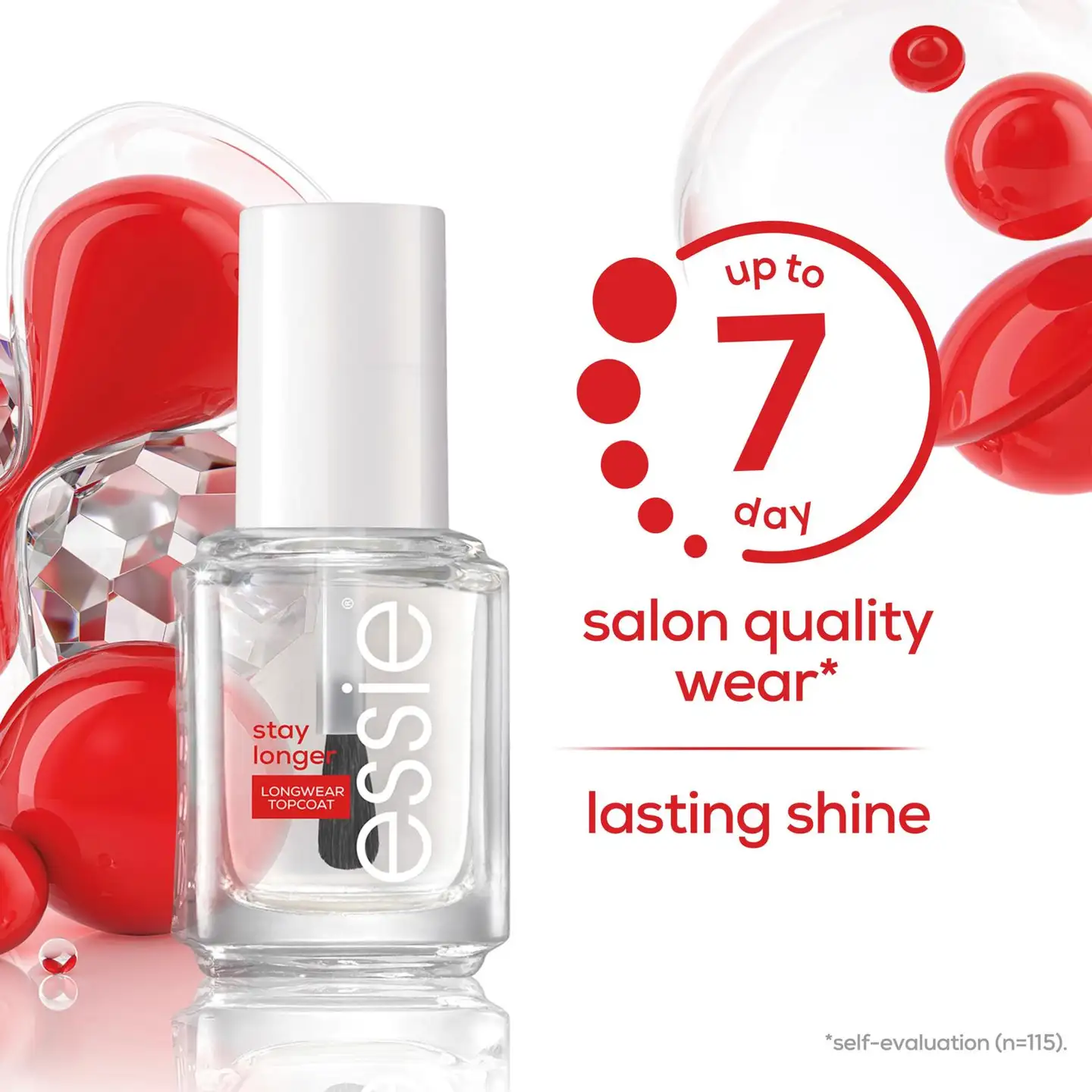 essie stay longer päällyslakka 13,5ml - 8