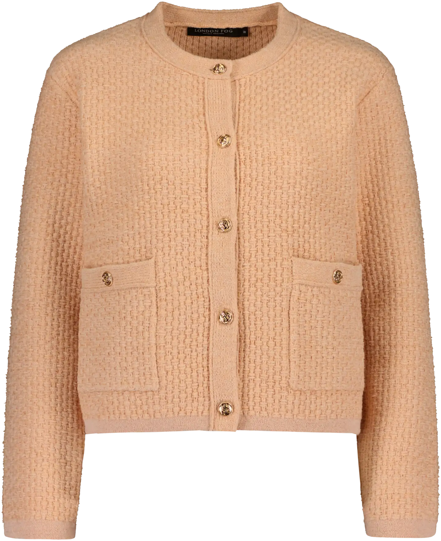 London Fog naisten neuletakki 213L402505 - cameo rose - 1