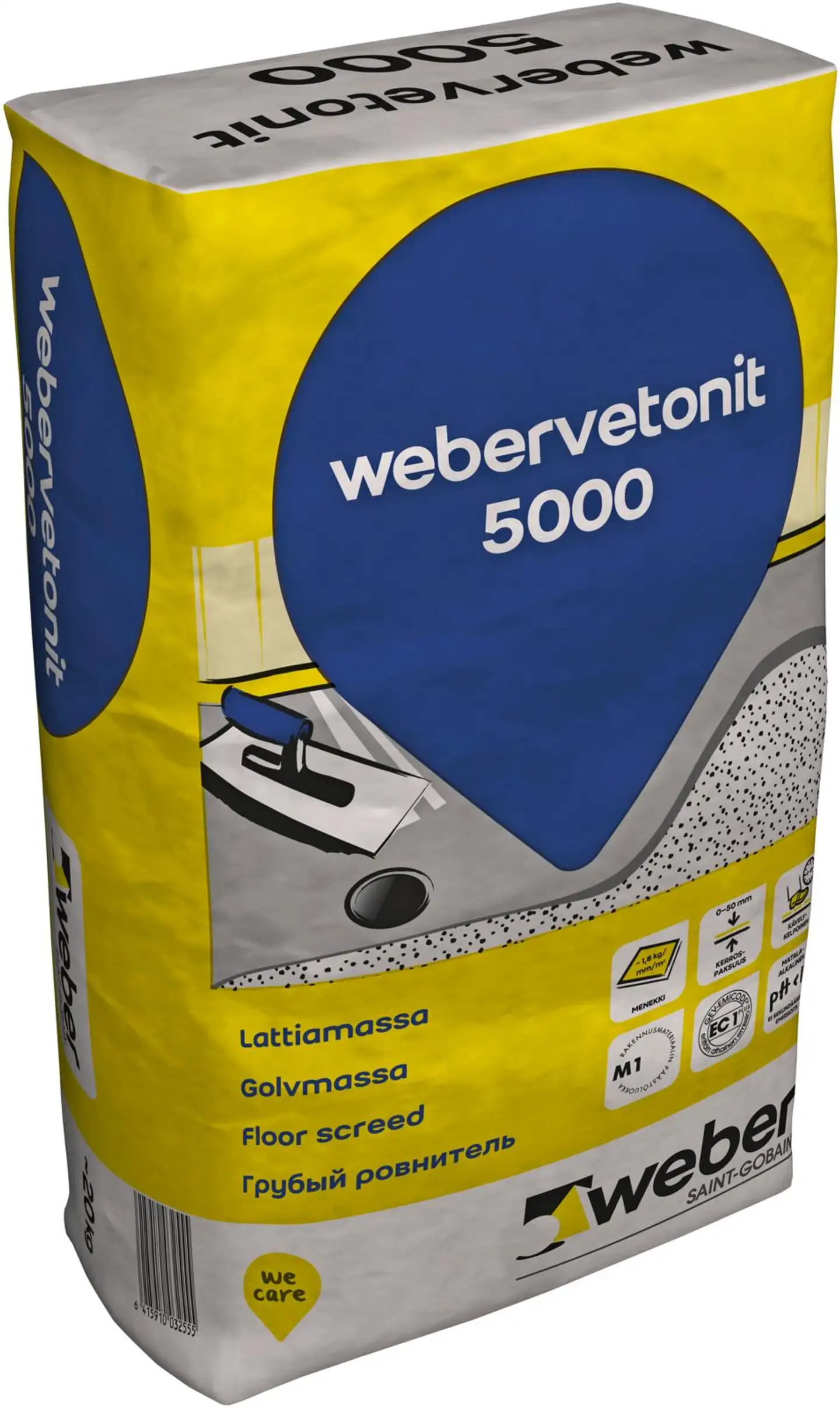 Weber vetonit 5000 Lattiamassa 20 kg