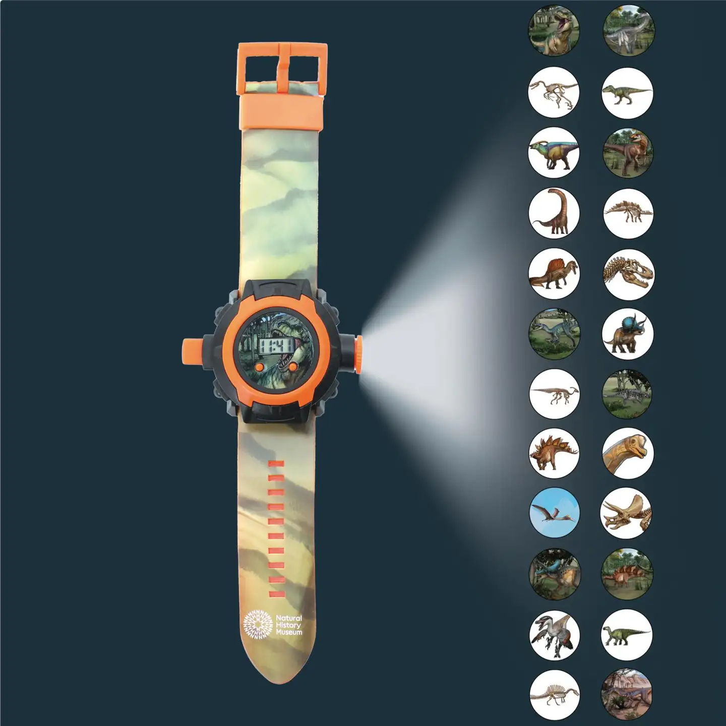 Brainstorm Dinosaur Projector kello - 4