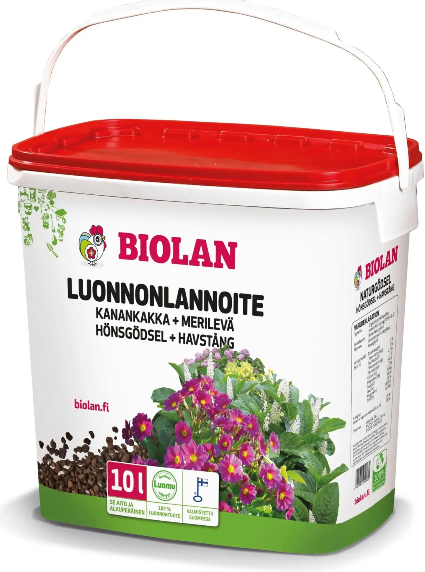 Biolan Luonnonlannoite 10 l pakki