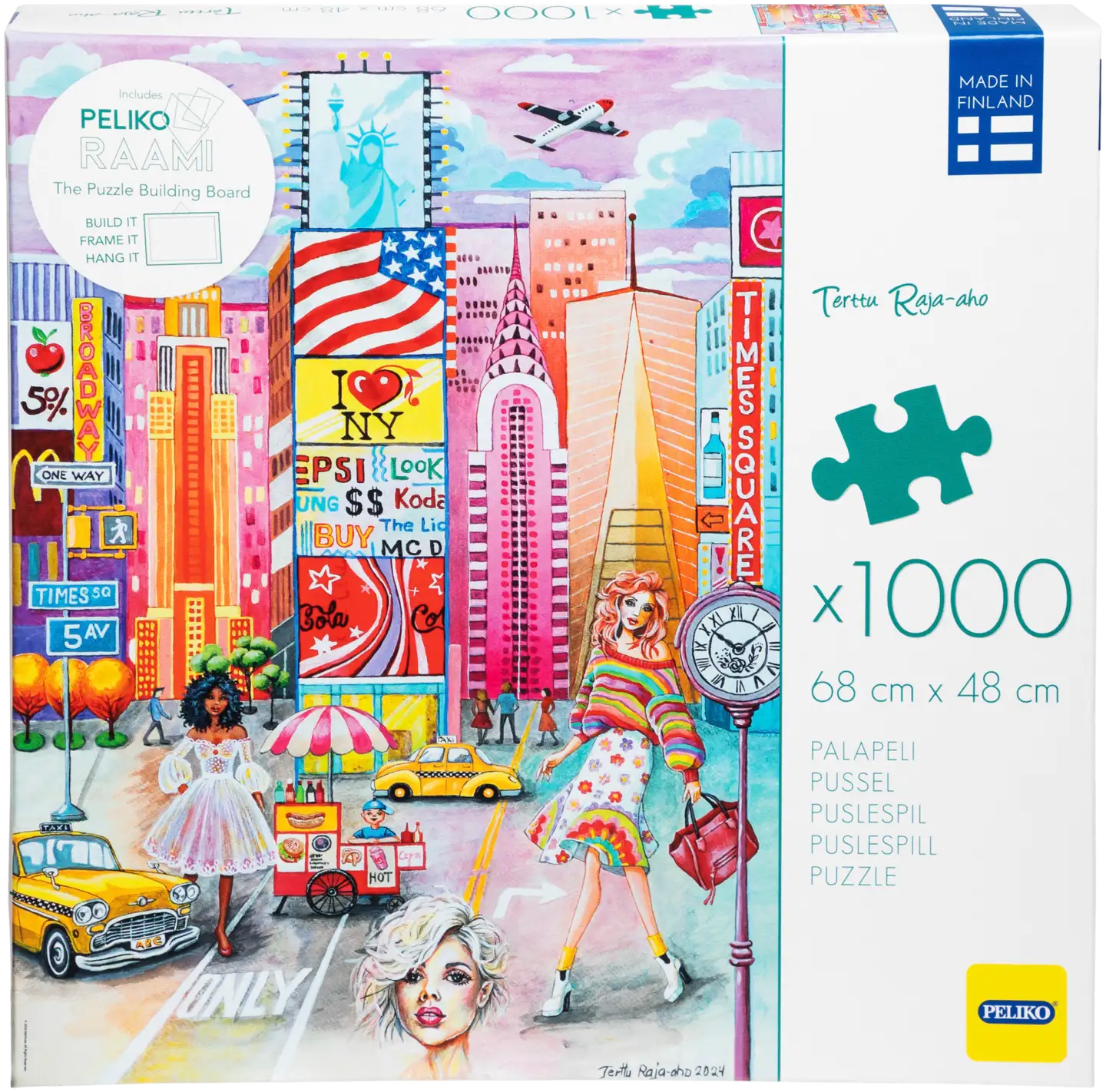 Peliko palapeli 1000 palaa Terttu Raja-aho New York - 2