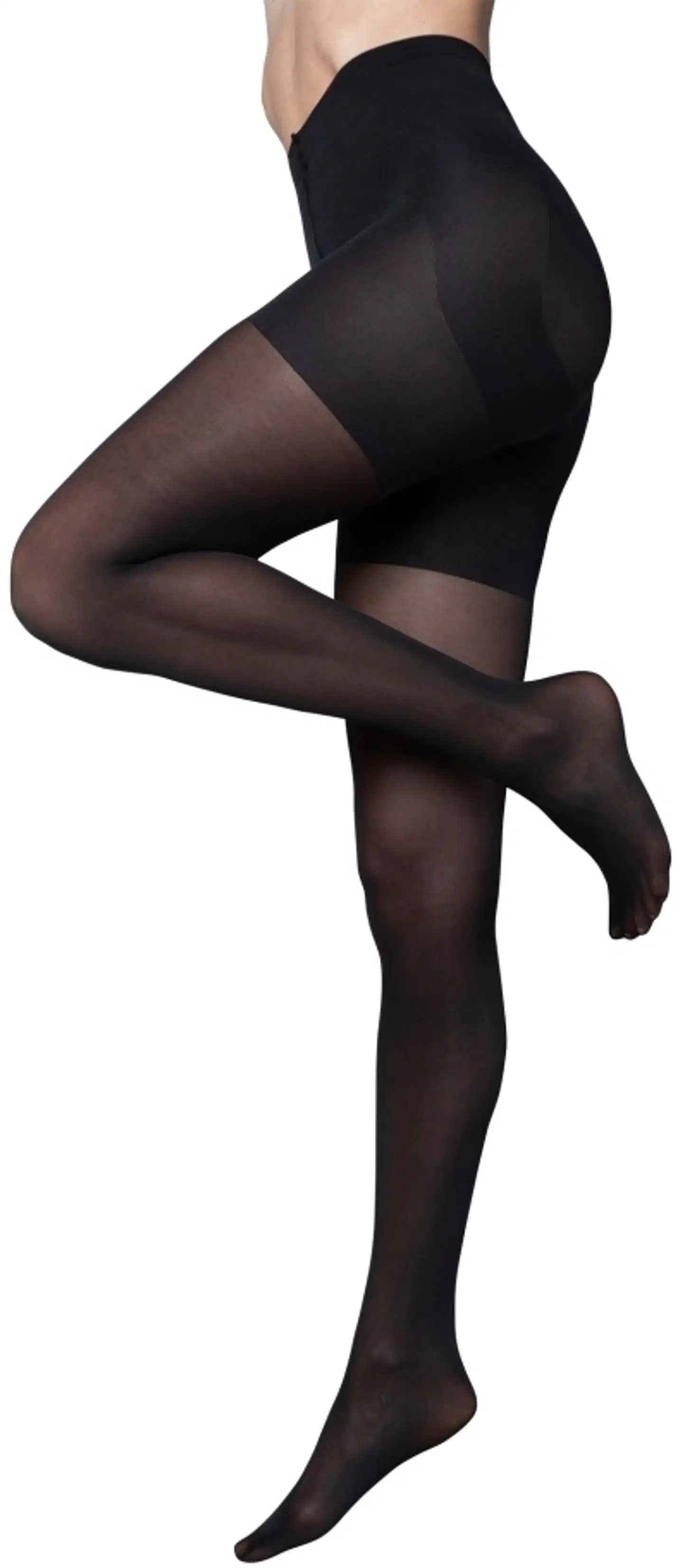 Norlyn naisten muotoilevat sukkahousut Shaping 40den - Black - 4