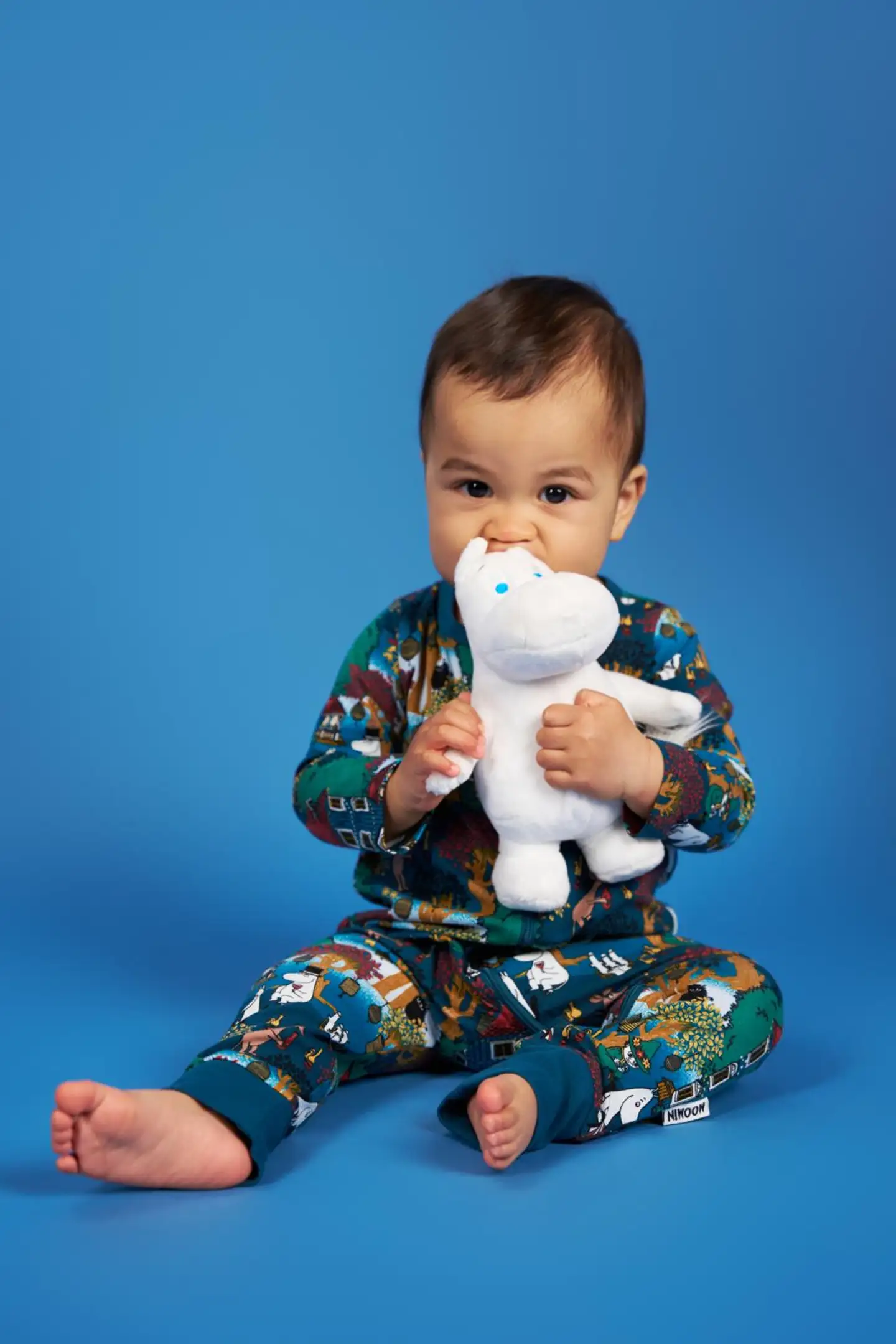 Martinex Muumi vauvojen pyjama Pidot 588610 - SININEN - 6