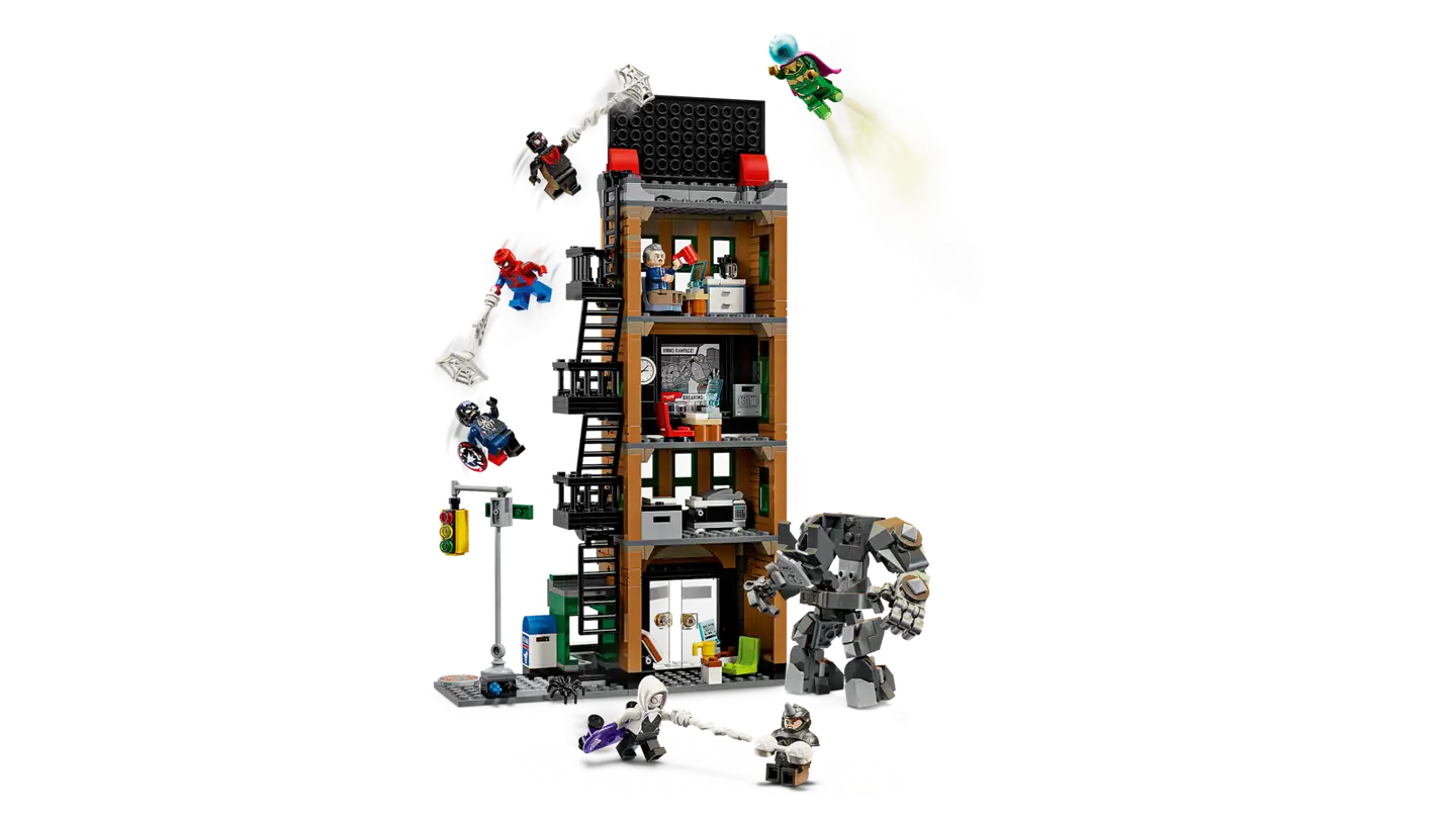 LEGO® Super Heroes Marvel 76342 Spider-Man vastaan Mysterio: Daily Bugle - 11