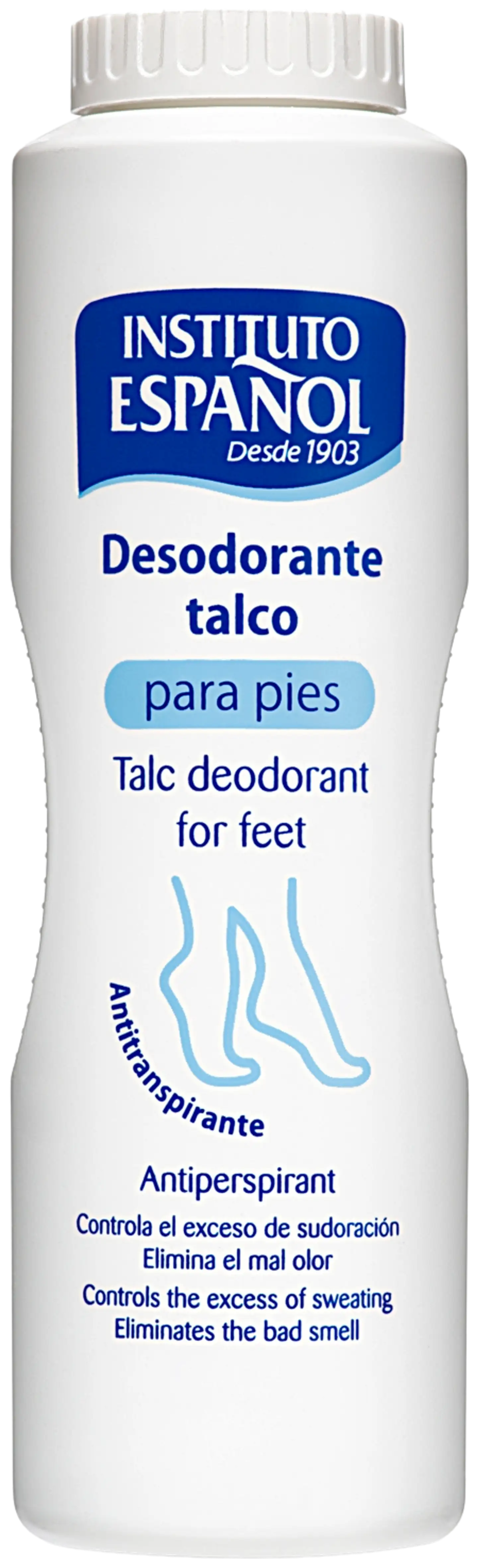 Instituto Español Antiperspiranttinen jalkatalkki 185 g