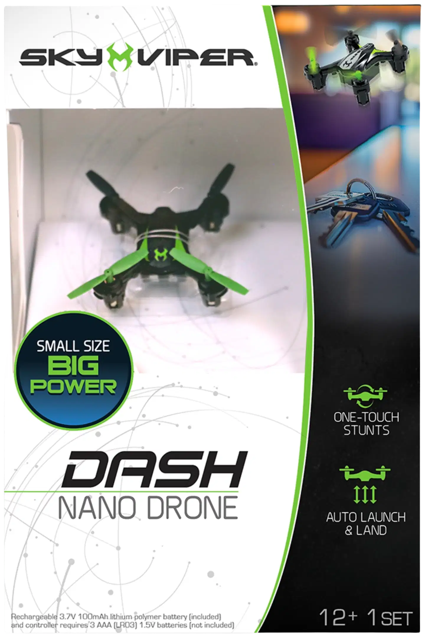 Sky Viper Dash Nano Drone -lennokki - 1