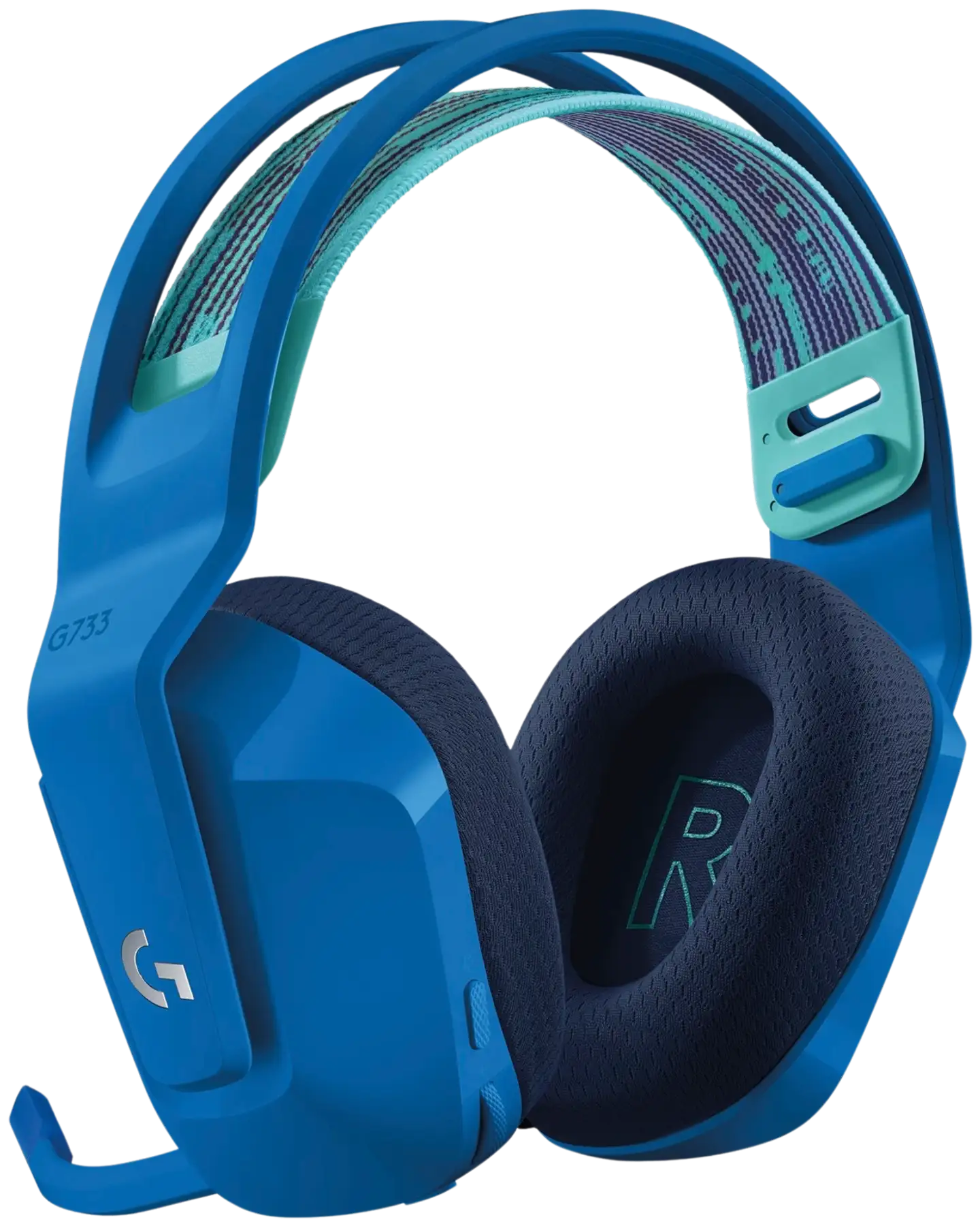 Logitech pelikuuloke Lightspeed G733 sininen - 4