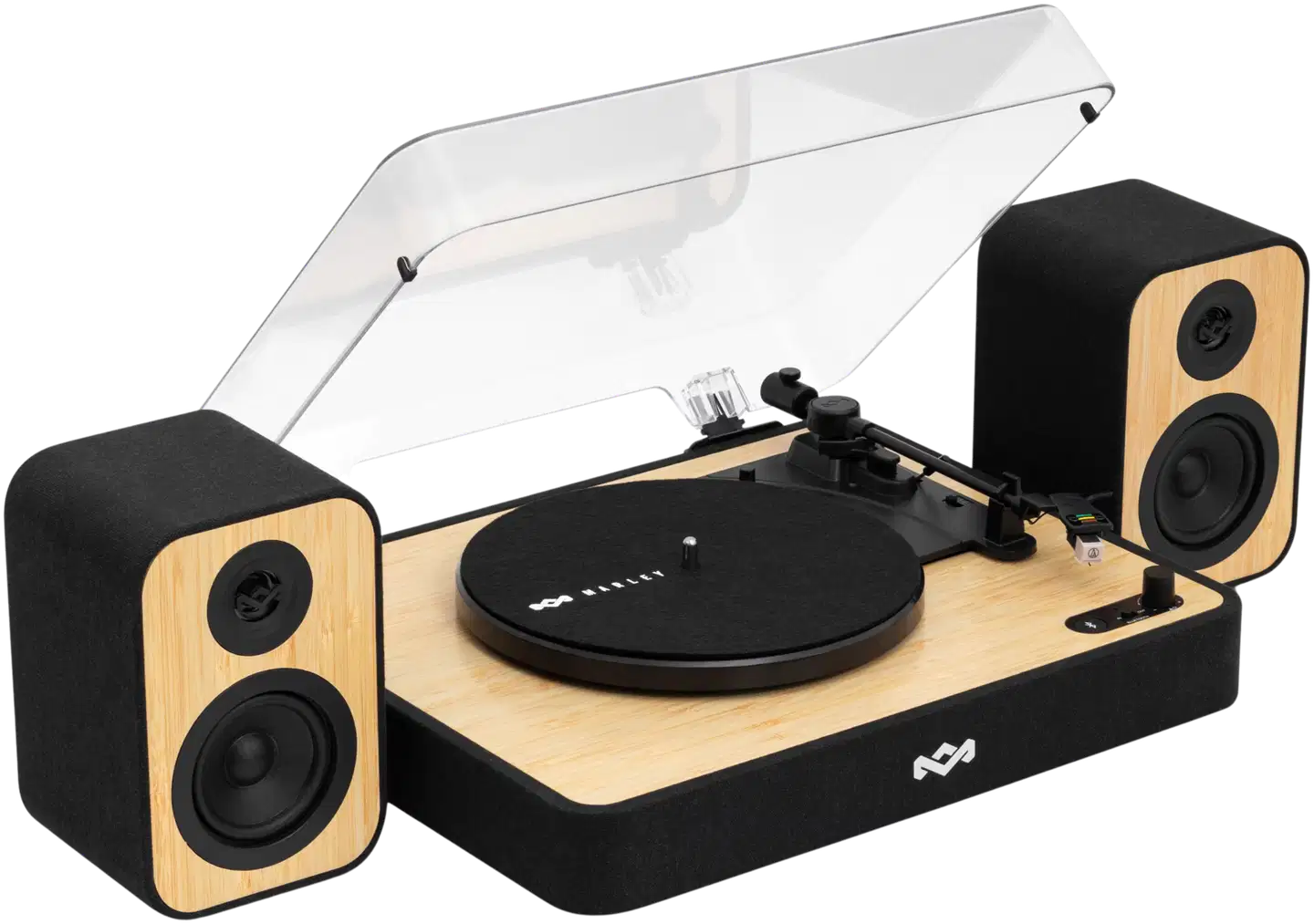 House of Marley levysoitin & kaiutin paketti Revolution Stereo, musta/puu - 1