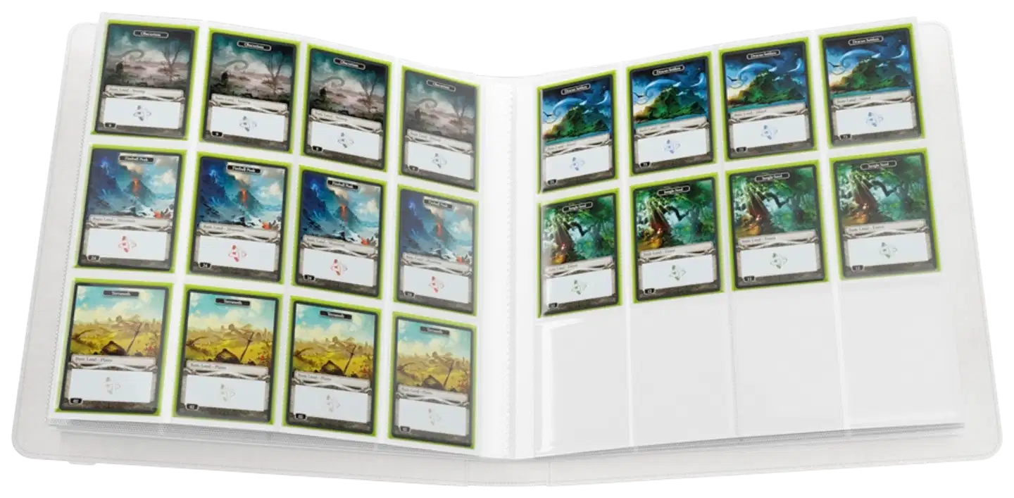 Gamegenic Prime 24-taskuinen korttikansio, valkoinen - 4