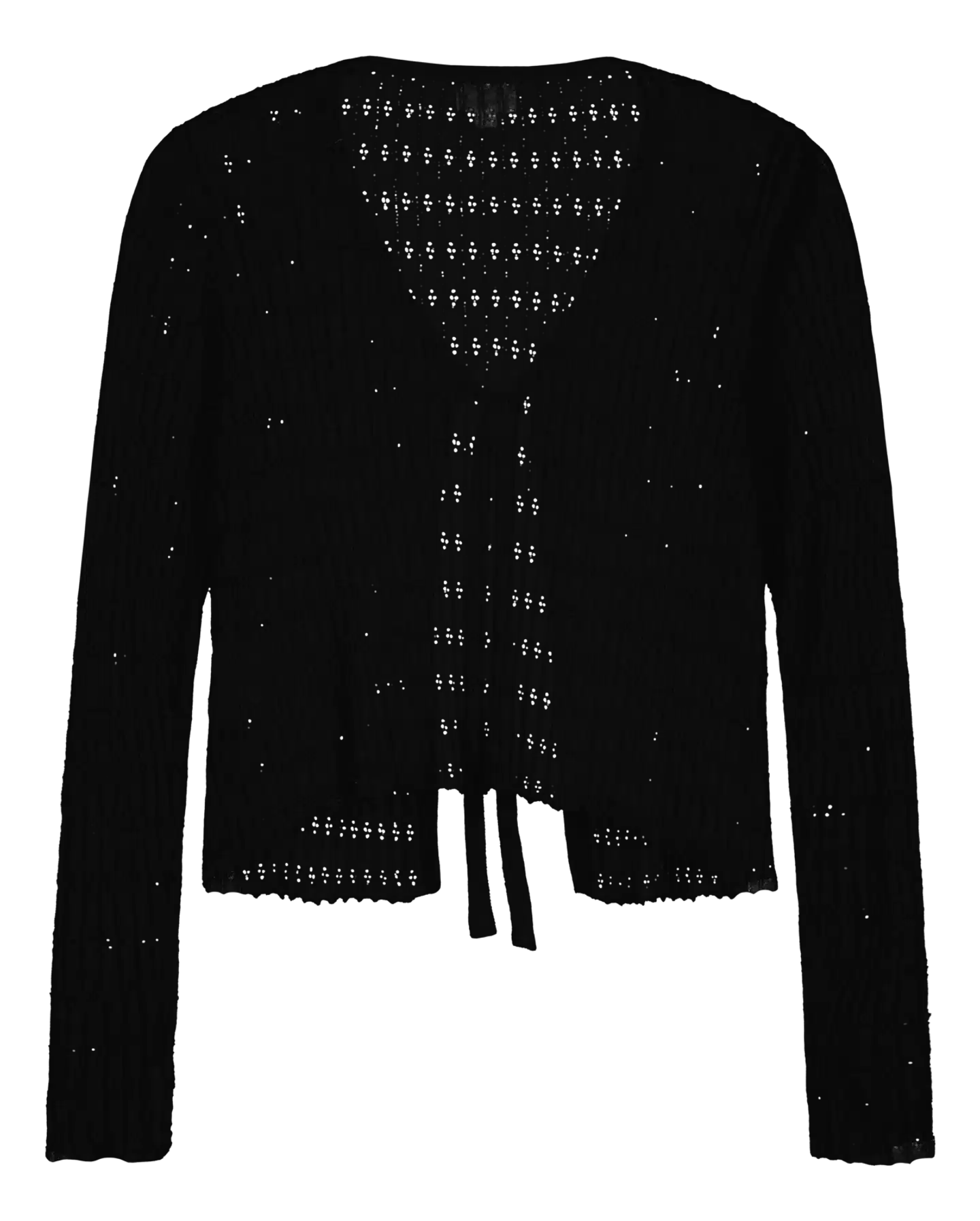 WKLY. naisten neuletakki 213W090303 - BLACK - 2