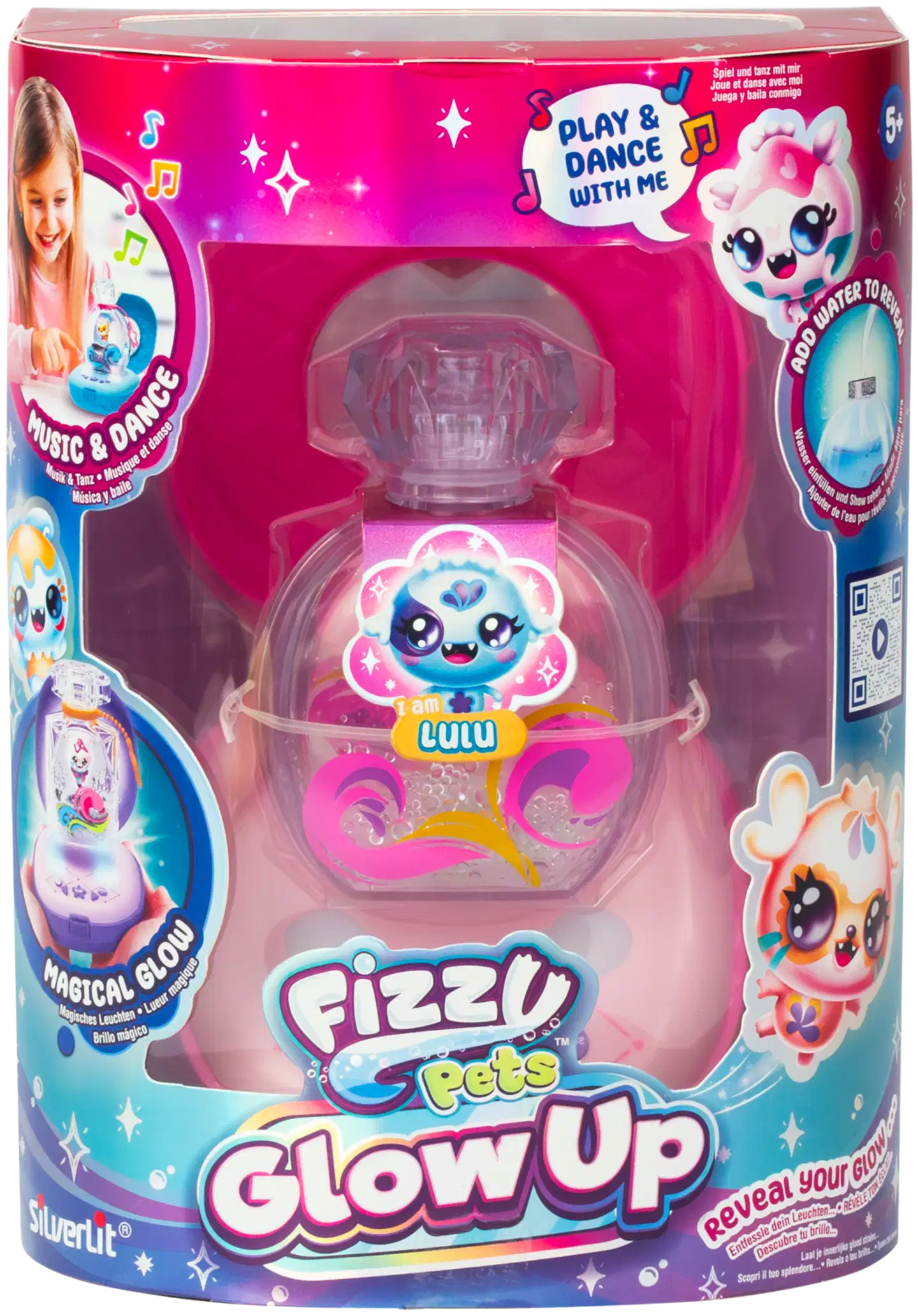 Silverlit lelu Fizzy Pets Glow Up, erilaisia - 9