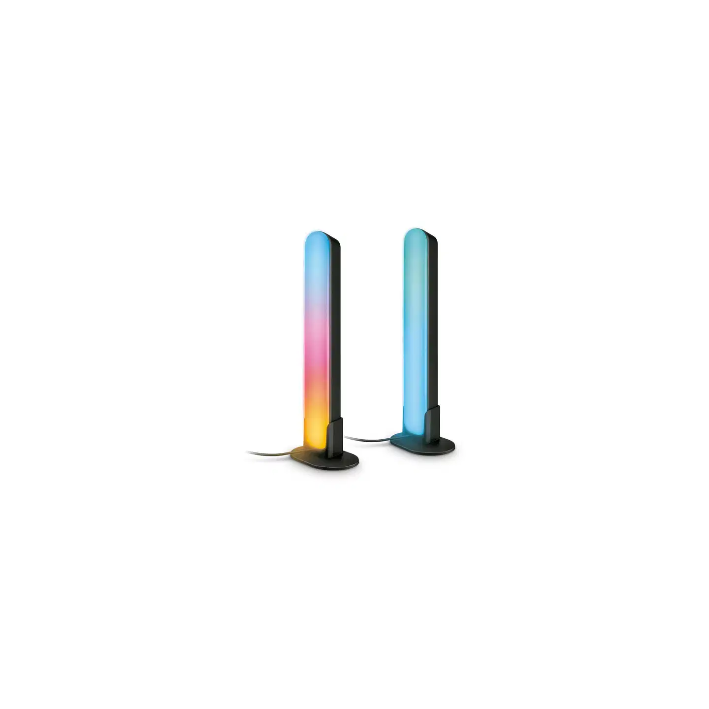 Philips Smart Lighting Gradient RGBIC -valopalkit musta 30 cm 2 kpl - 3