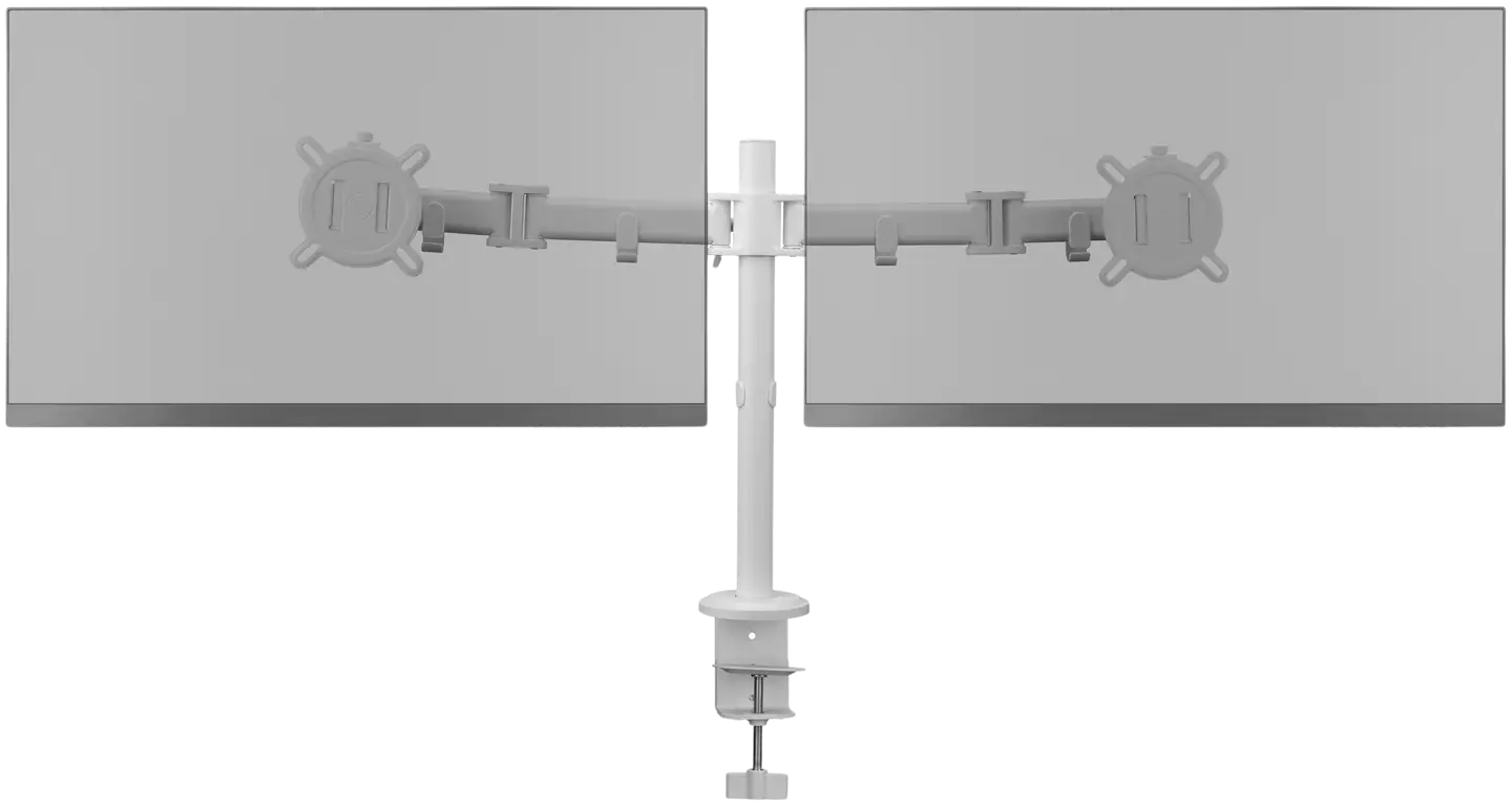 One For All DM2220 Monitorivarsi kahdelle monitorille, valkoinen - 6