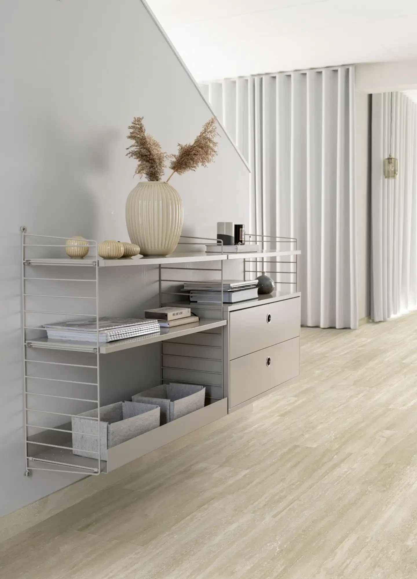 Pergo vinyylilaatta Isefjord Pad Pro Greige Travertine - 4