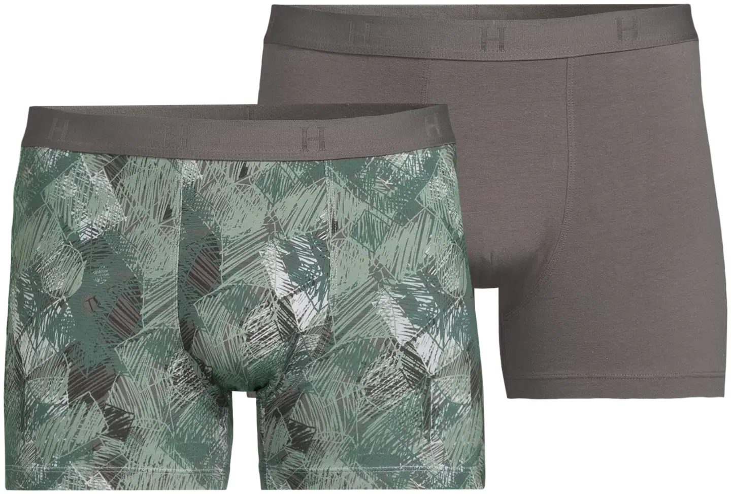 House miesten bokserit 190H082602 2-pack - Grey - 1