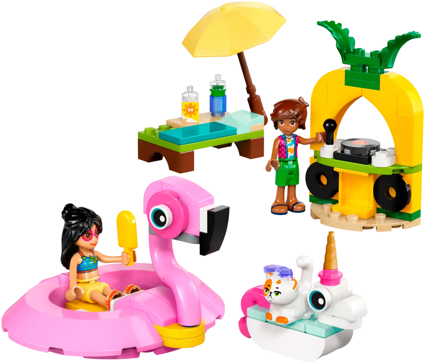 LEGO® Friends 42658 Allasbileet – Yksisarvinen ja flamingo - 4