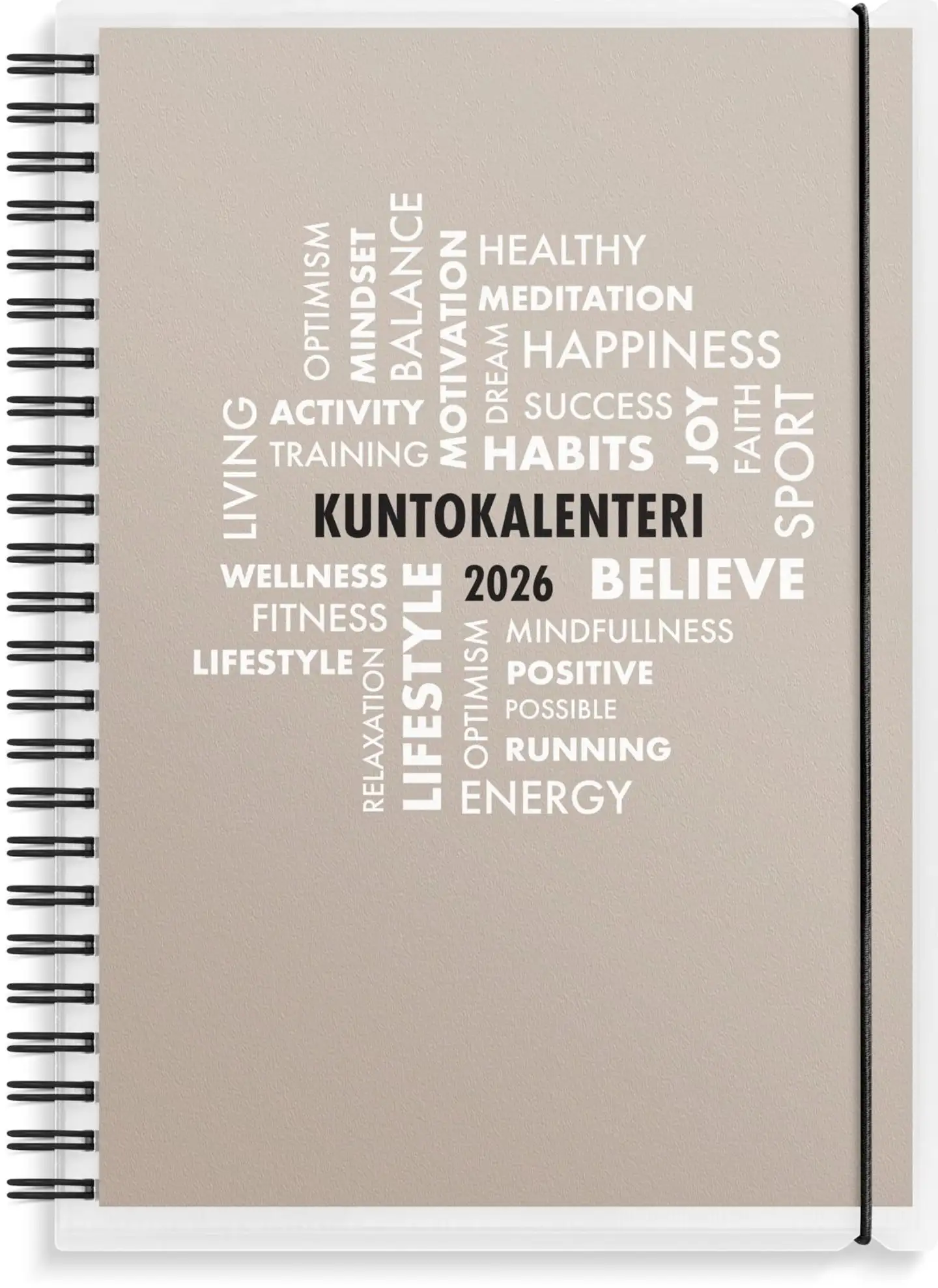 Burde Kalenteri 2026 Kuntokalenteri A5 - 2