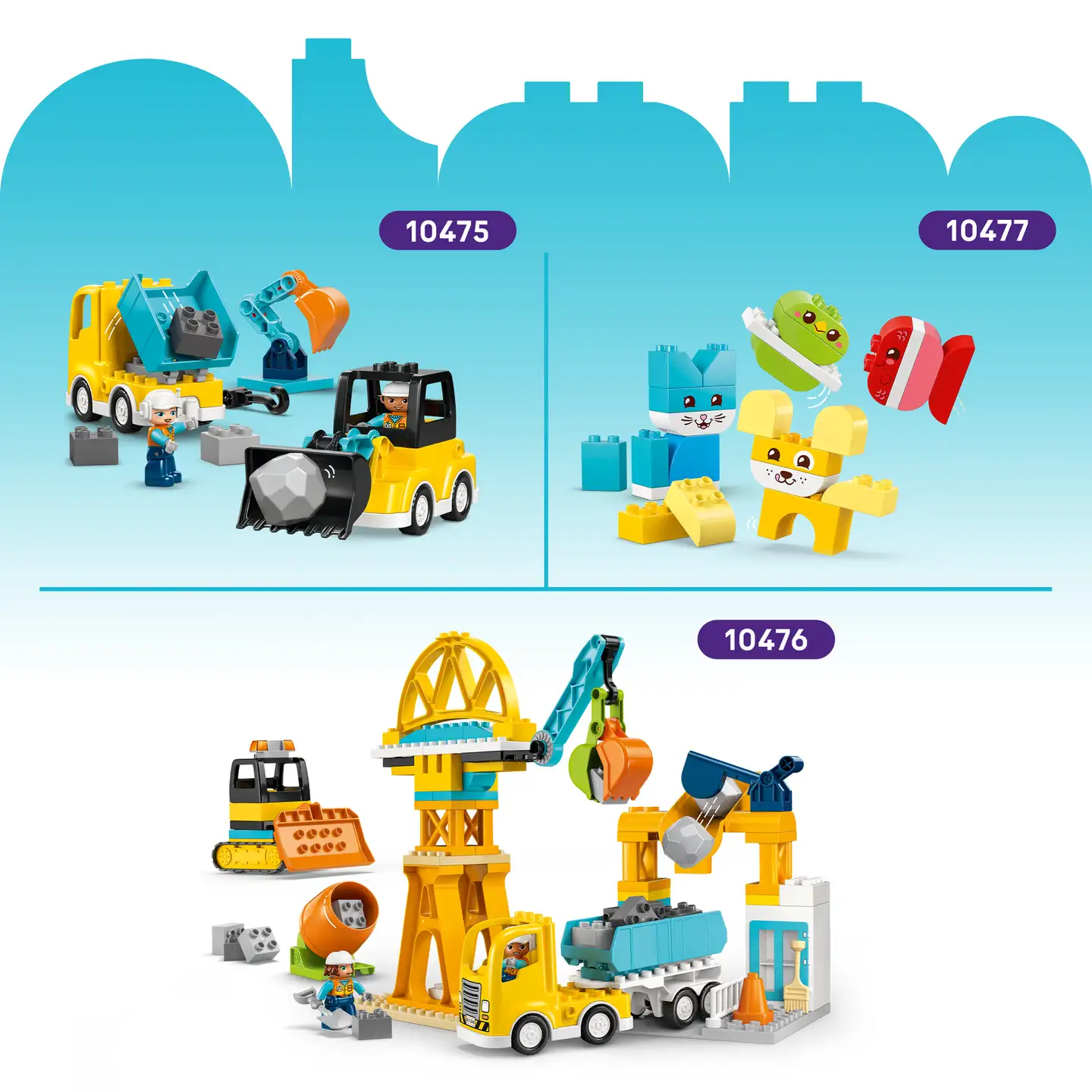 LEGO® DUPLO Town 10470 Nykyaikainen omakotitalo ja hahmot 3in1 - 8