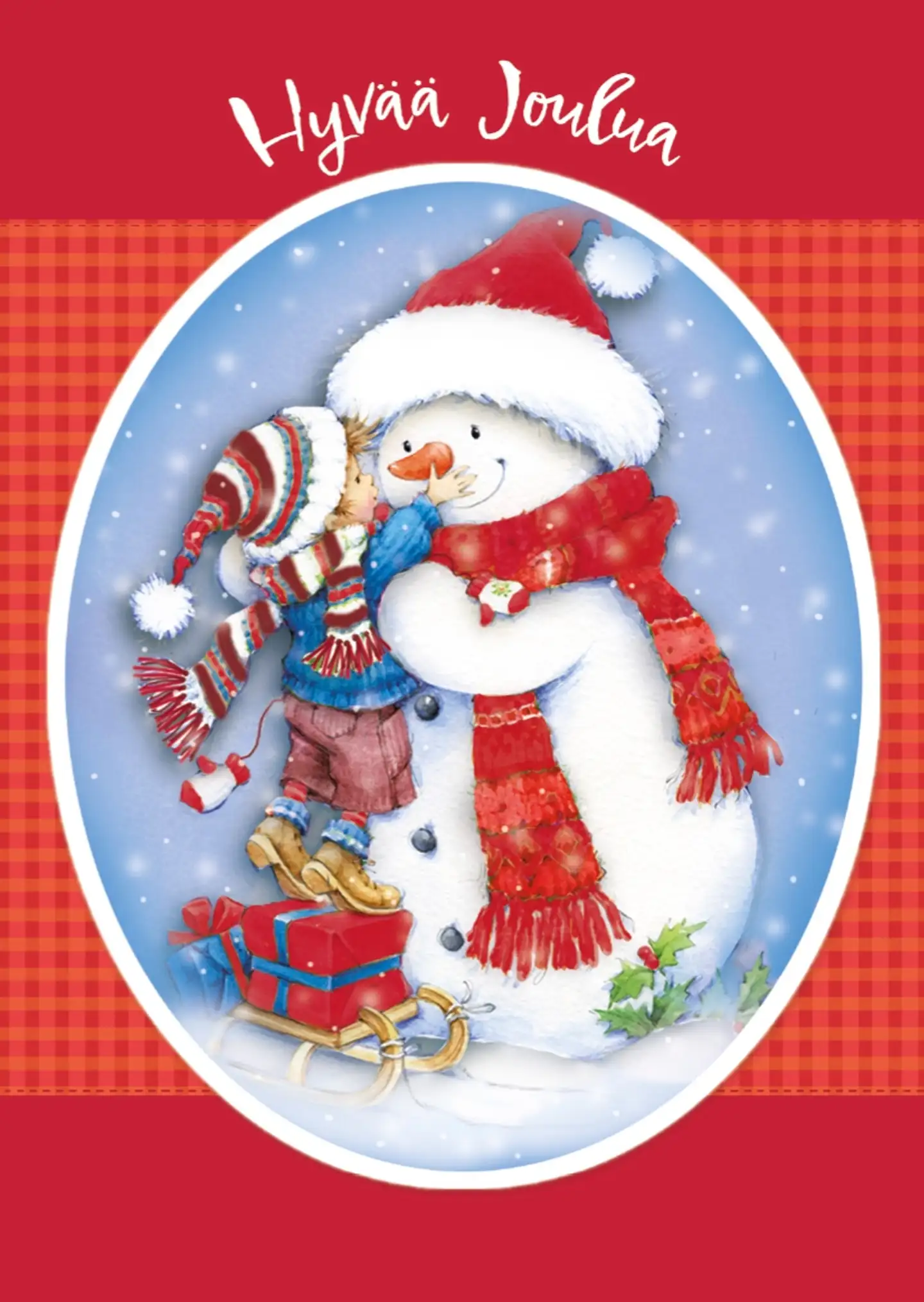 Joulukortti 1-osainen - 8