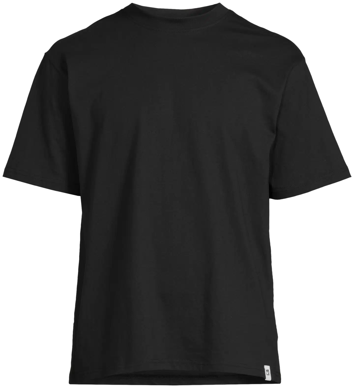 WKLY. miesten t-paita basic oversize 195W482406 - BLACK - 2