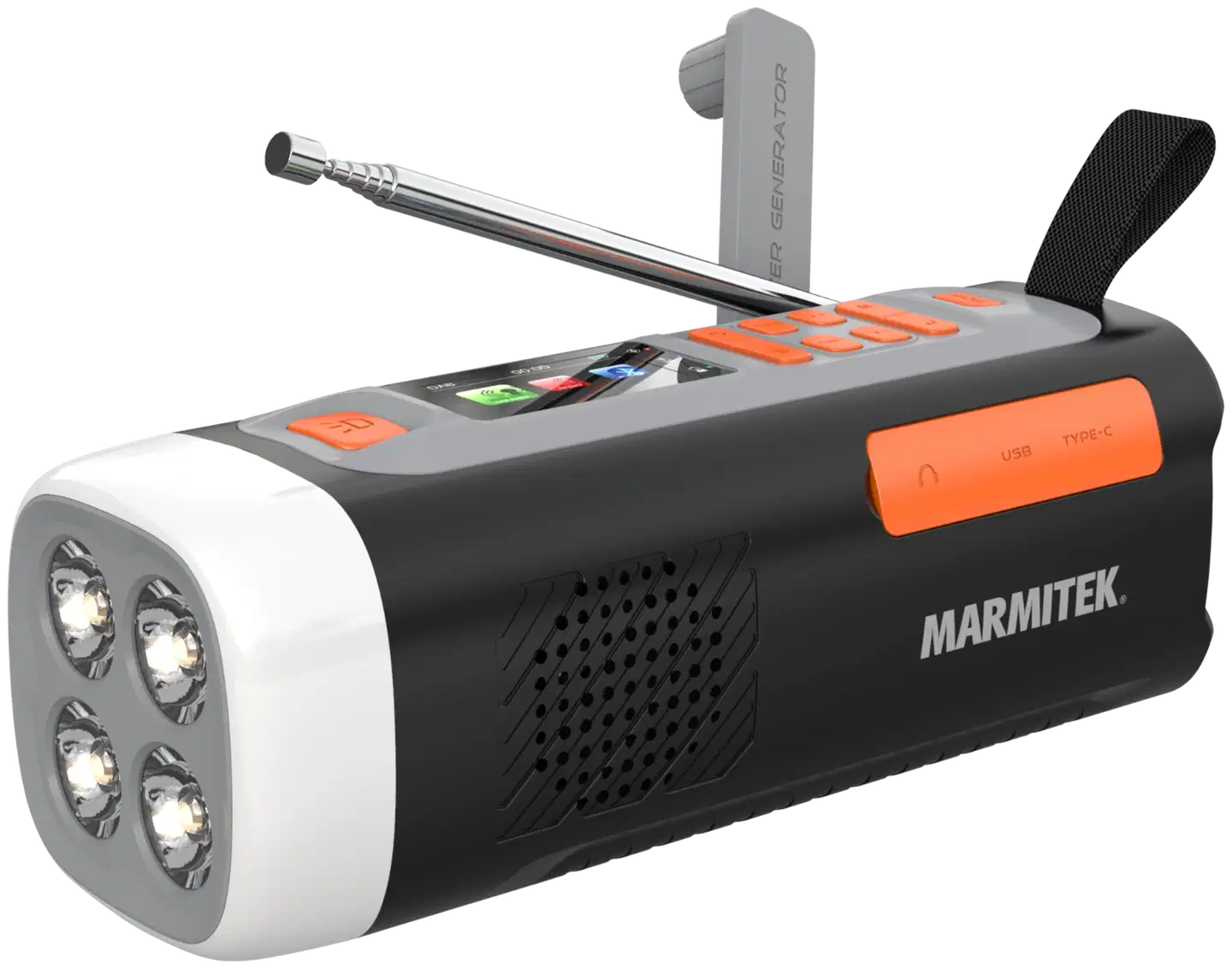 Marmitek Marmitek RESQ 200 ulkoilu- ja hätäradio - 1