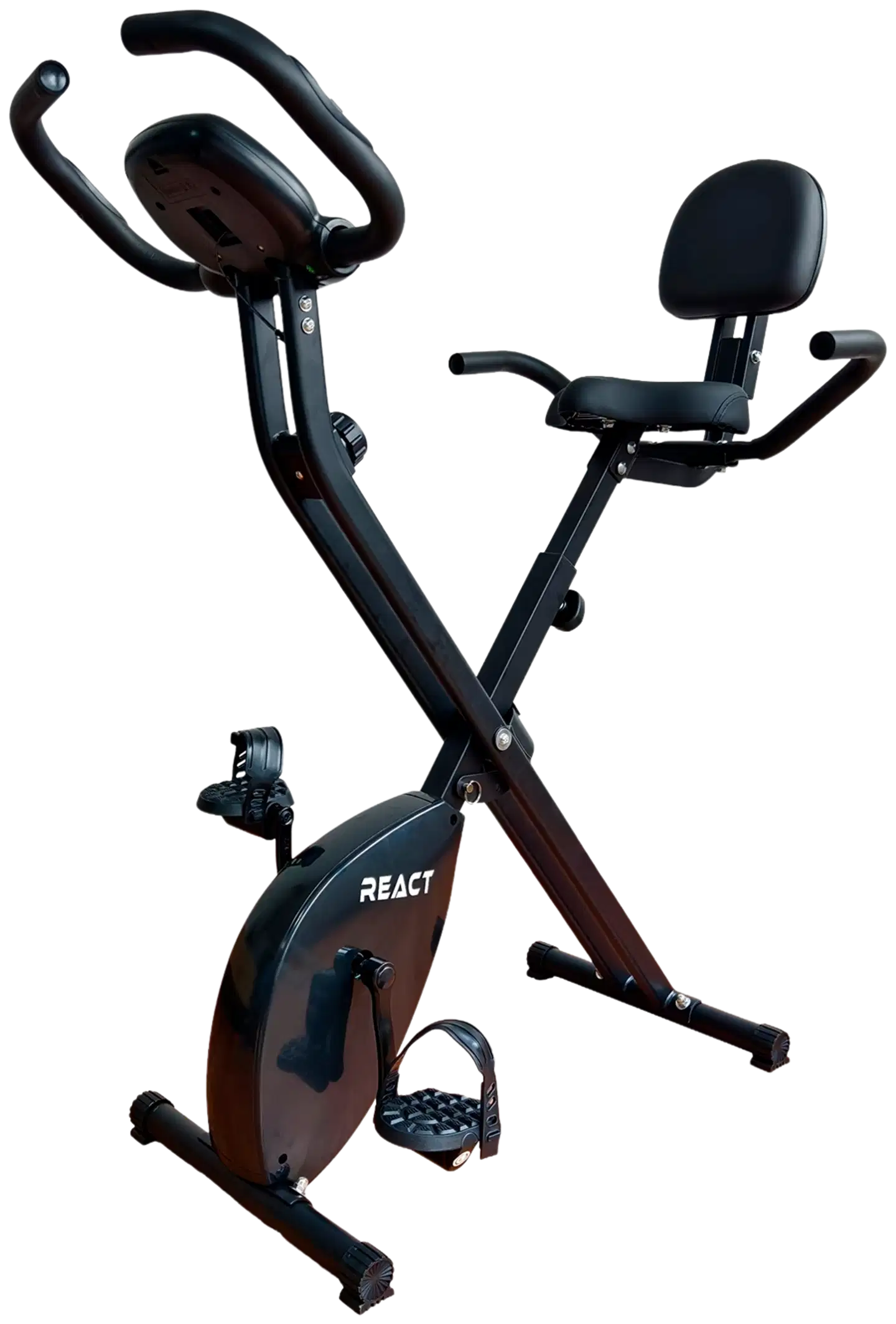 React Kuntopyörä Kokoontaitettava Selkänojalla - 1