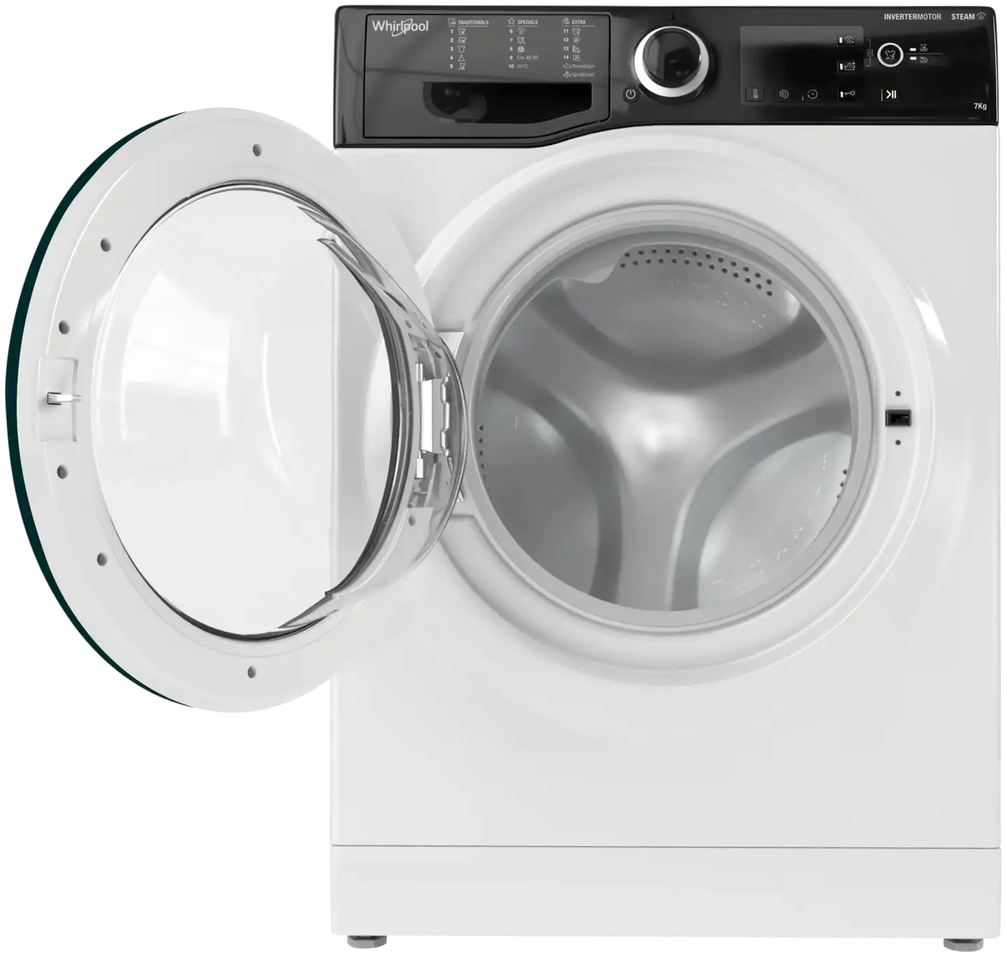 Whirlpool edestä täytettävä pyykinpesukone WRSB 7259 BB EU 7kg - 3