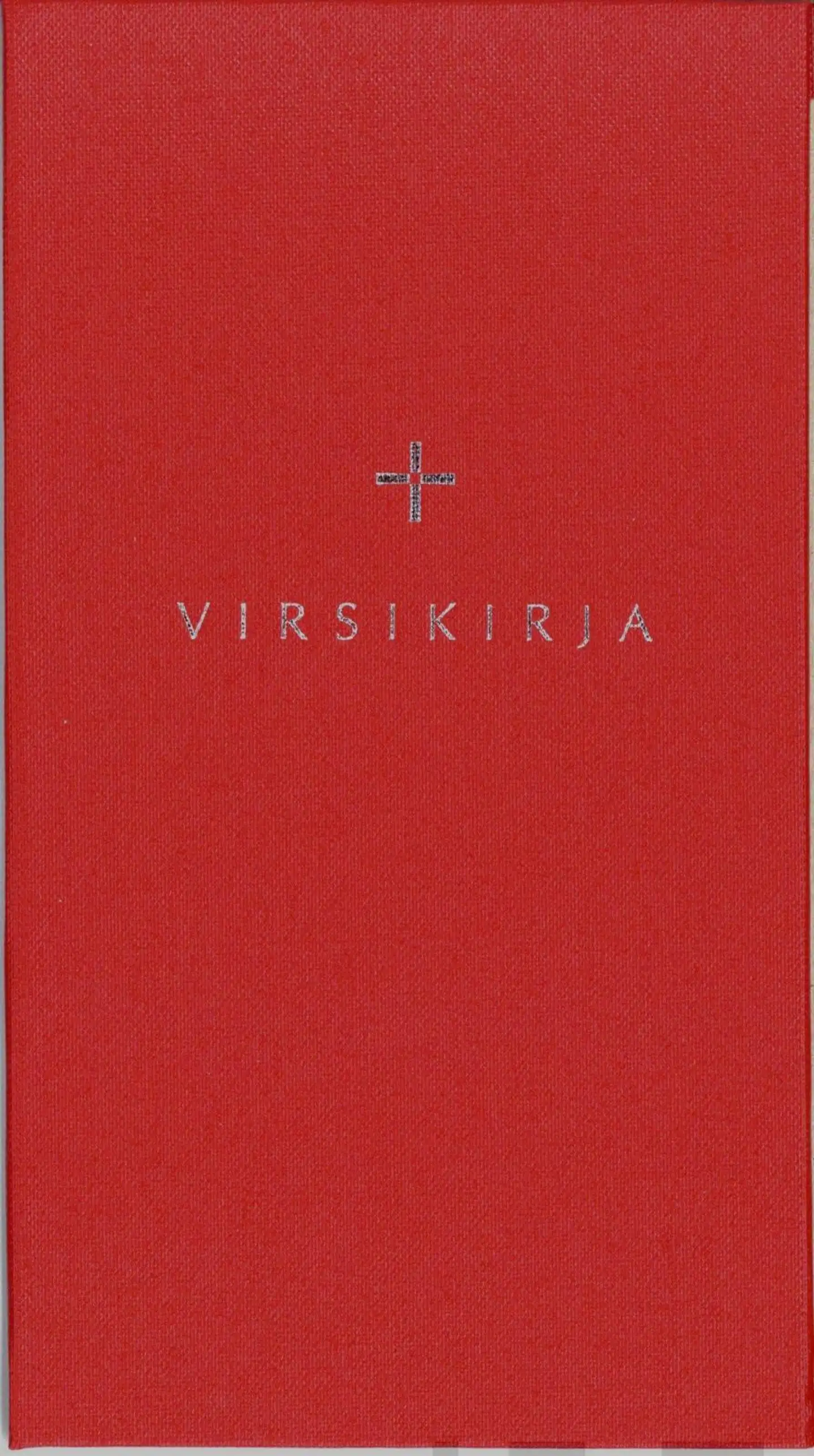 Virsikirja (kirkkovirsikirja KV941SL, kovakantinen, punainen)