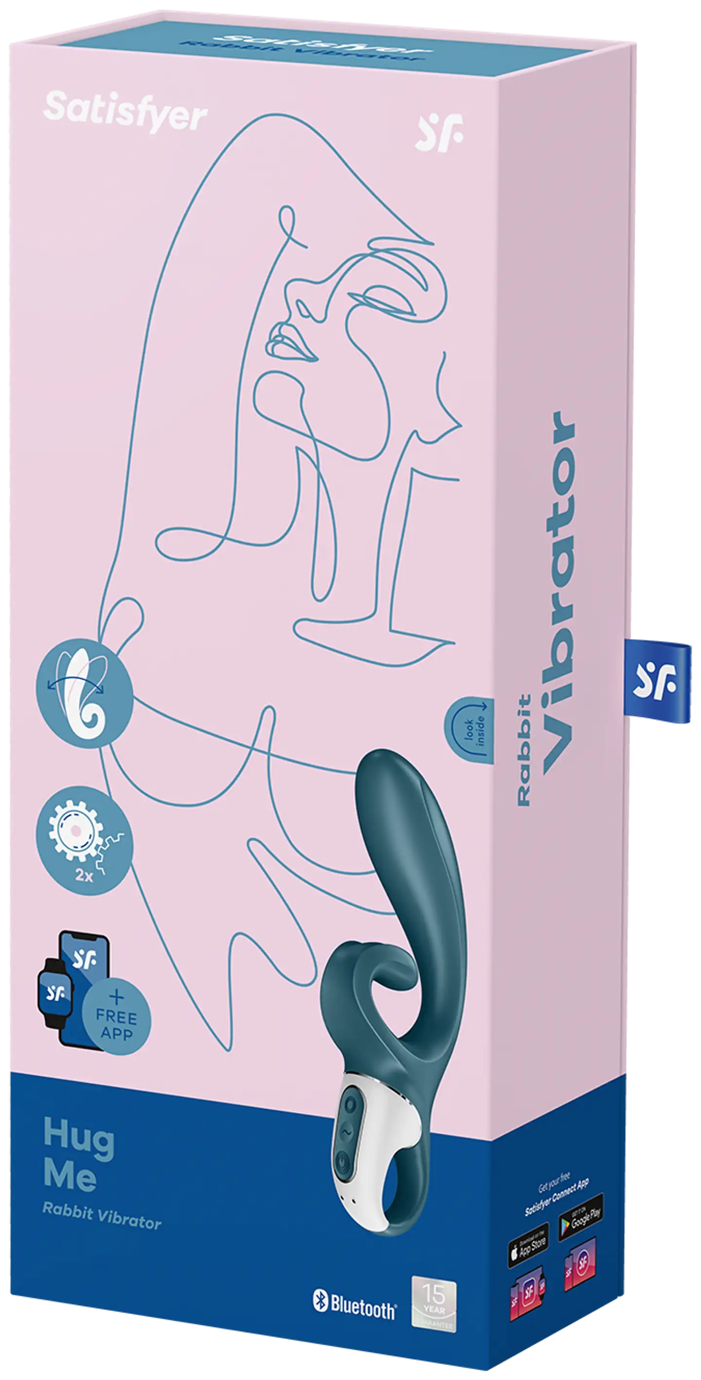 Satisfyer vibraattori Hug me - 6