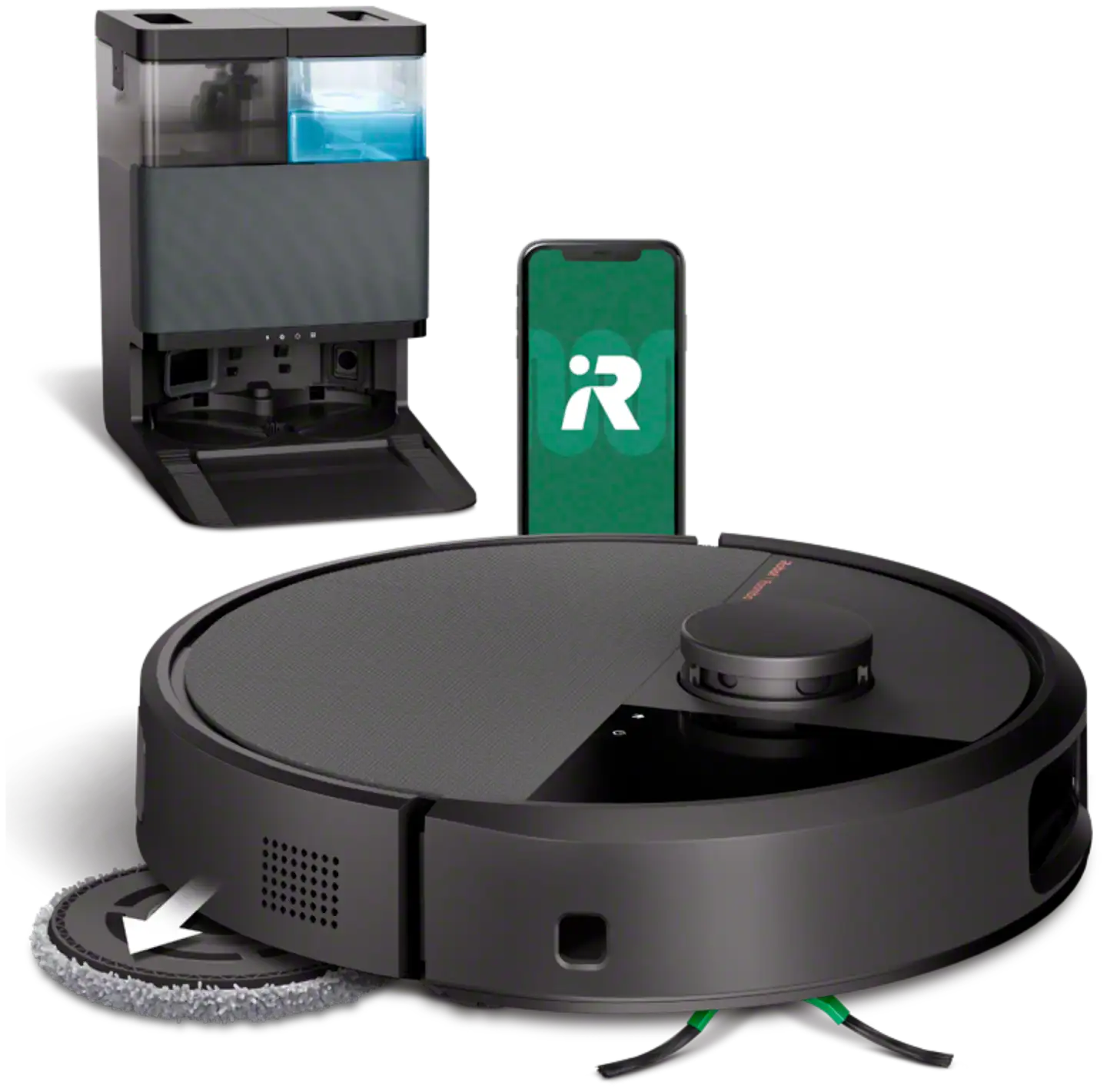 Roomba 505 Combo+ -musta - 1