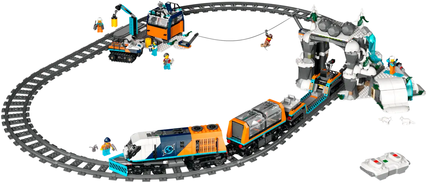 LEGO® City Trains 60470 Arktisten tutkimusretkeilijöiden pikajuna - 4