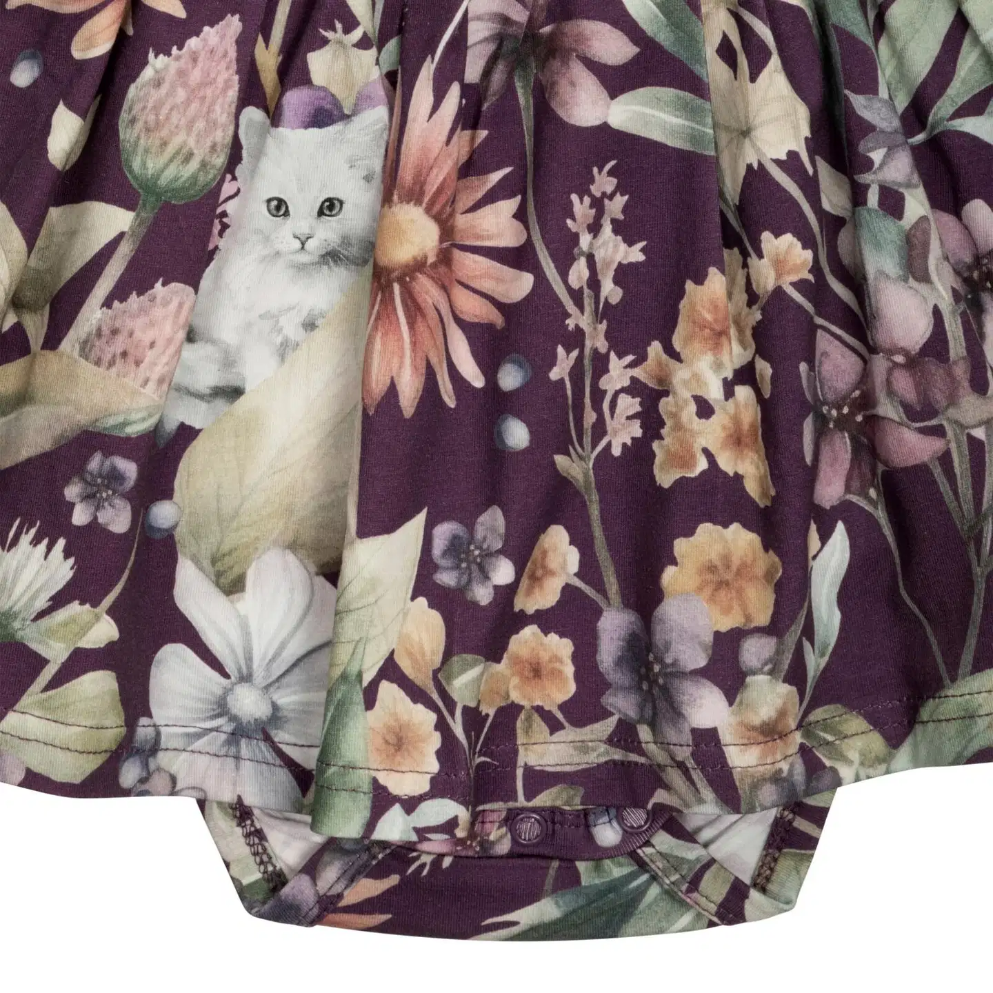 Maia family vauvojen bodymekko Kissanminttu 206371 - violetti - 3