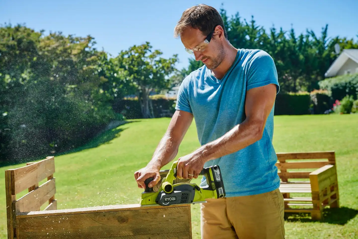 Ryobi höylä R18PL-0 - 2