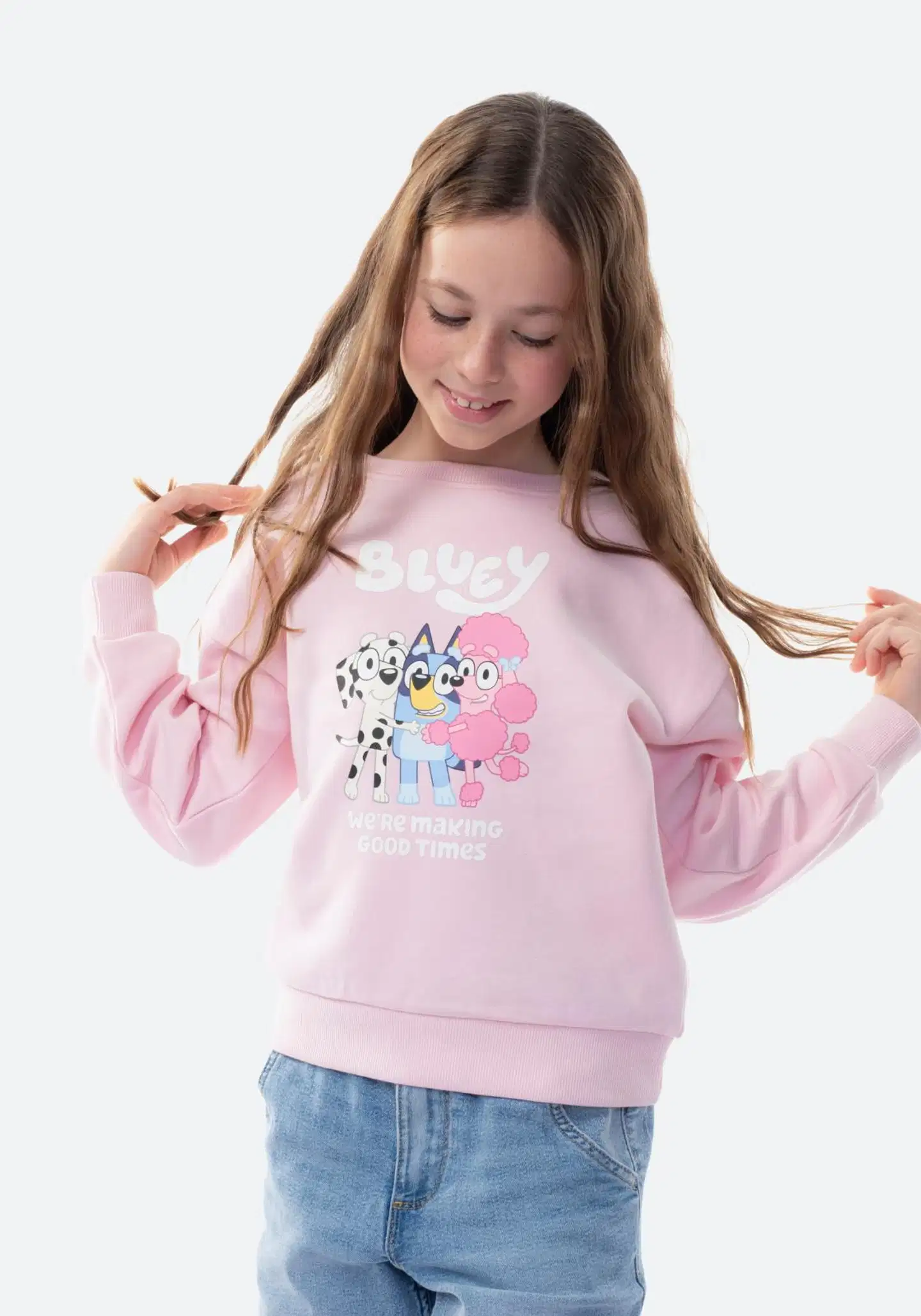 BBC lasten collegepaita I277373 - PINK DARK - 1