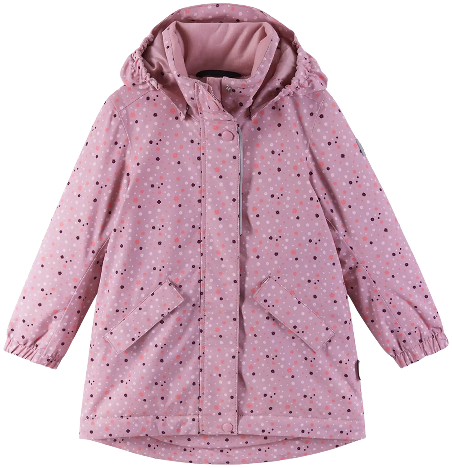Reima lasten talvitakki Taipale - Grey Pink - 1