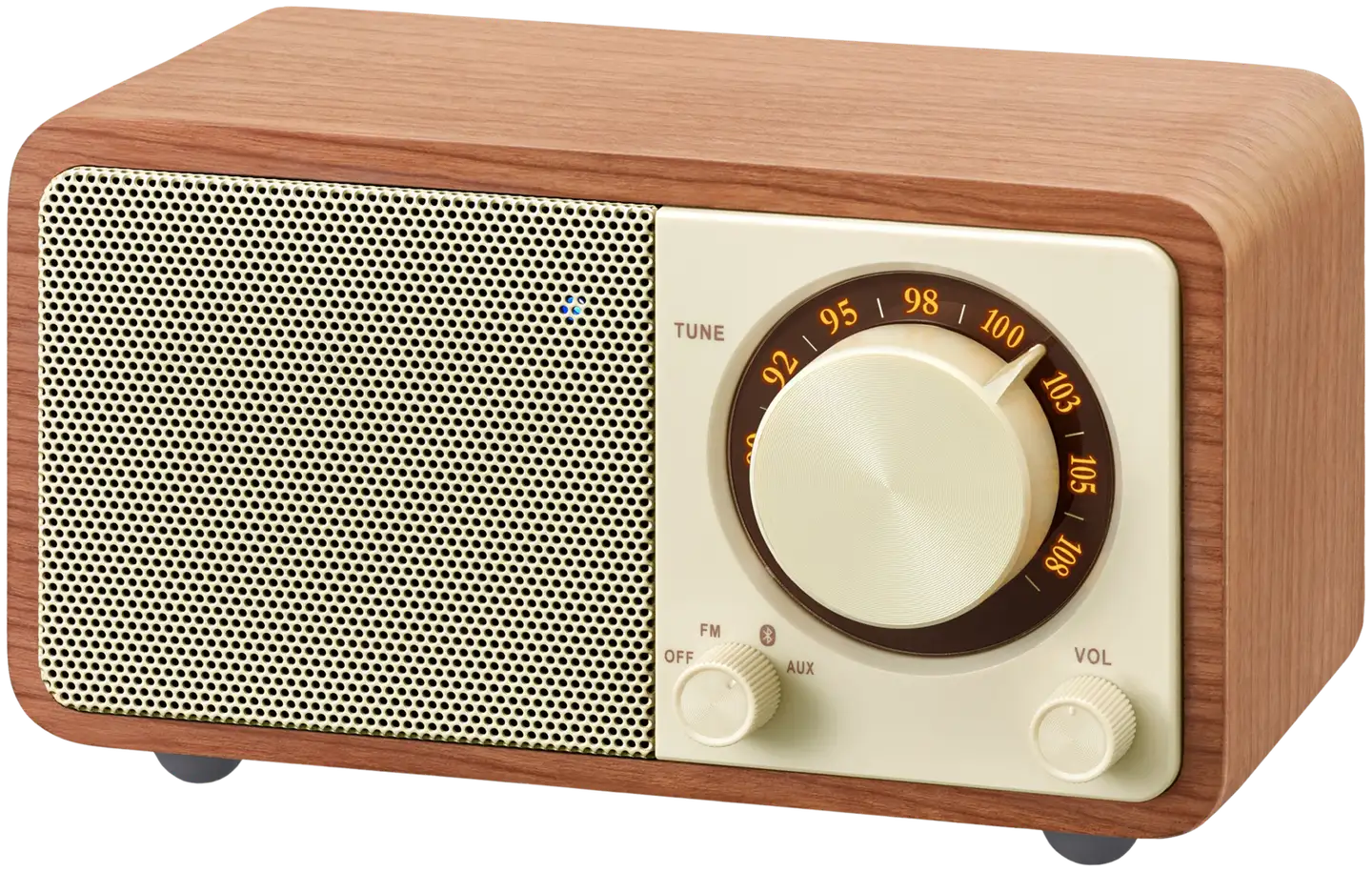 Sangean WR-7 Plus Bluetooth pöytäradio, kirsikka - 1