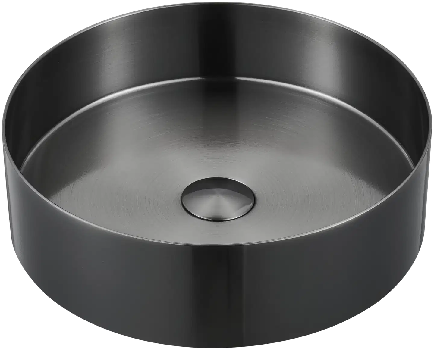 INOX by Tammiholma malja-allas harjattu gunmetal 400 mm - 1