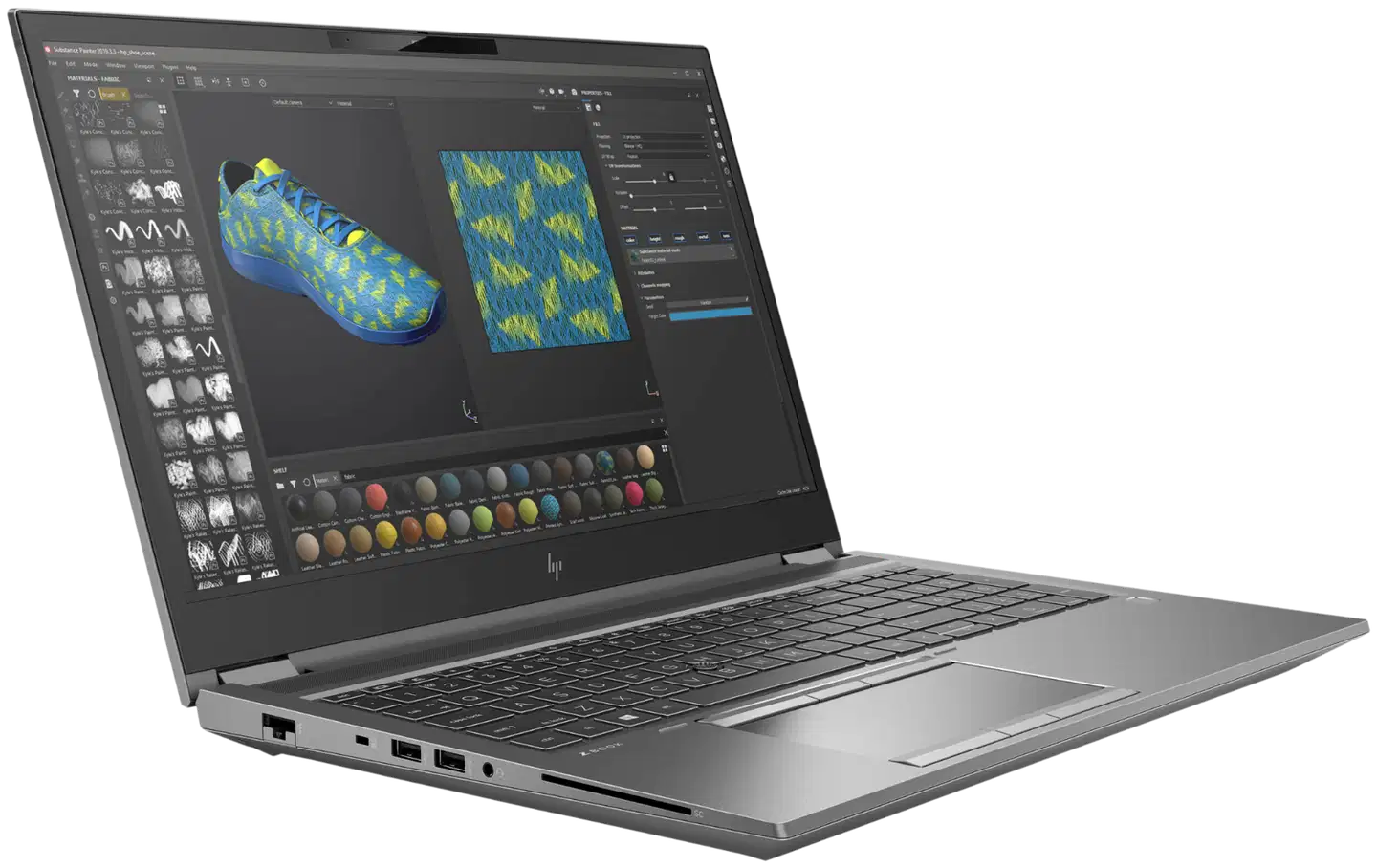 Nuvoo tehdashuollettu kannettava tietokone HP ZBook Fury 15 G7 Intel Core i7-10850H 15" FHD 32GB 512GB SSD T2000 W11P - 3