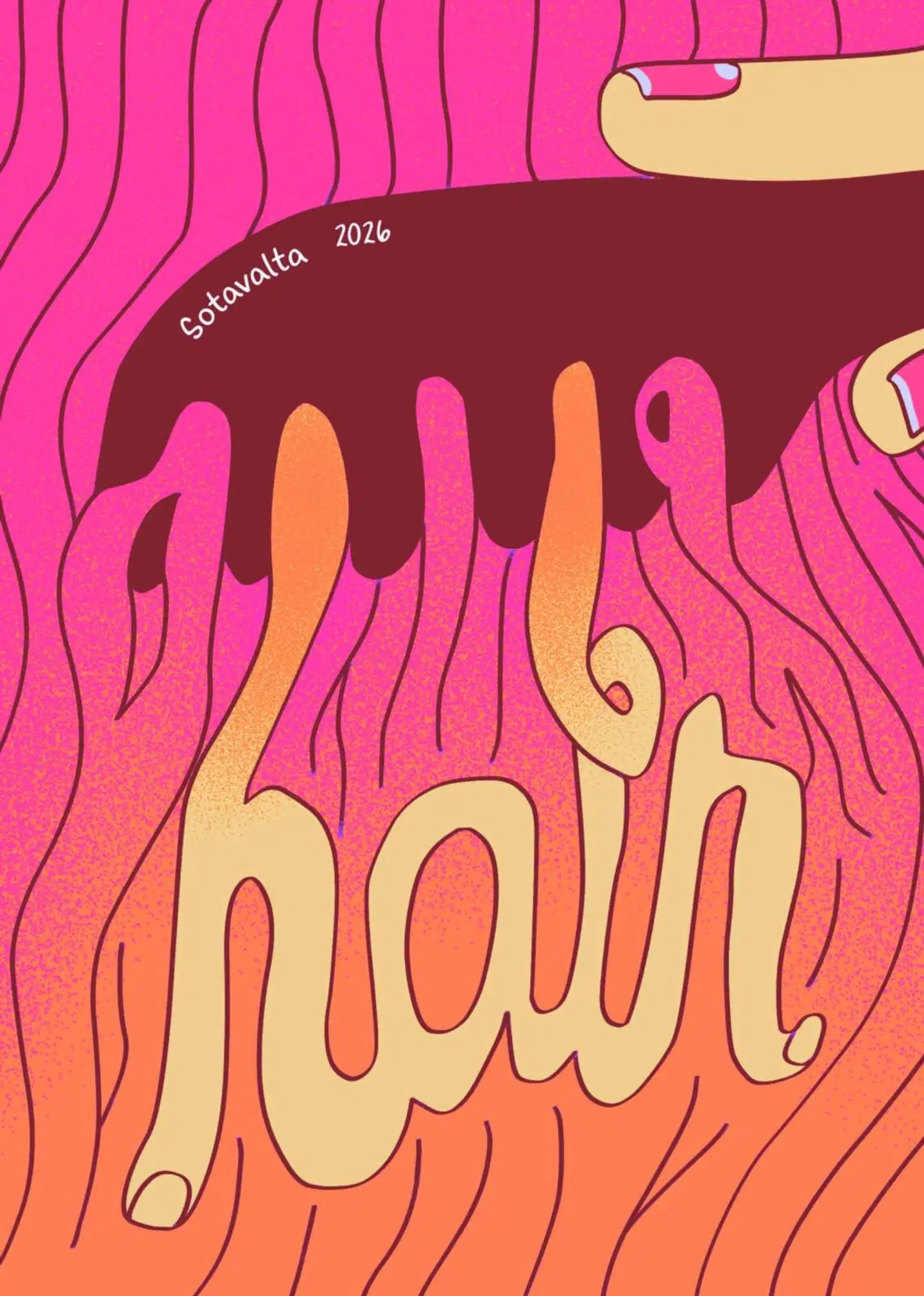 Sotavalta, Hair