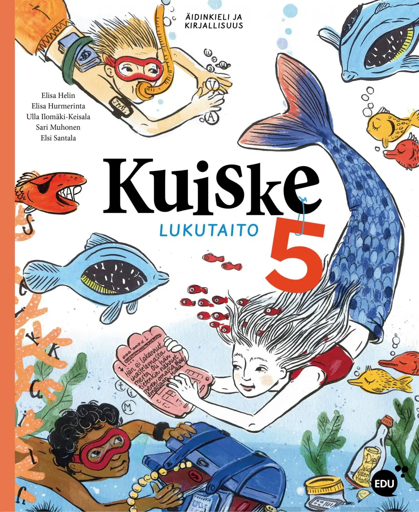 Helin, Kuiske 5 Oppilaan kirja Lukutaito